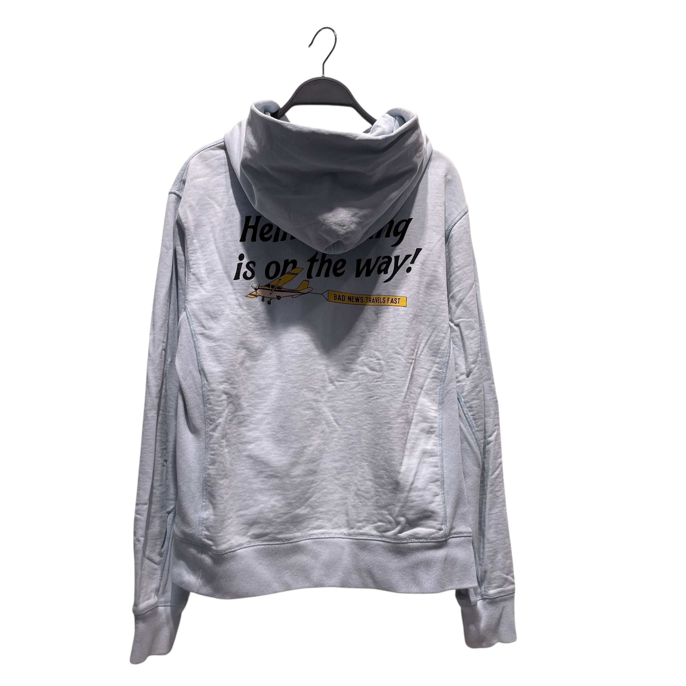 Helmut Lang/Hoodie/M/Cotton/IDG/ view 2