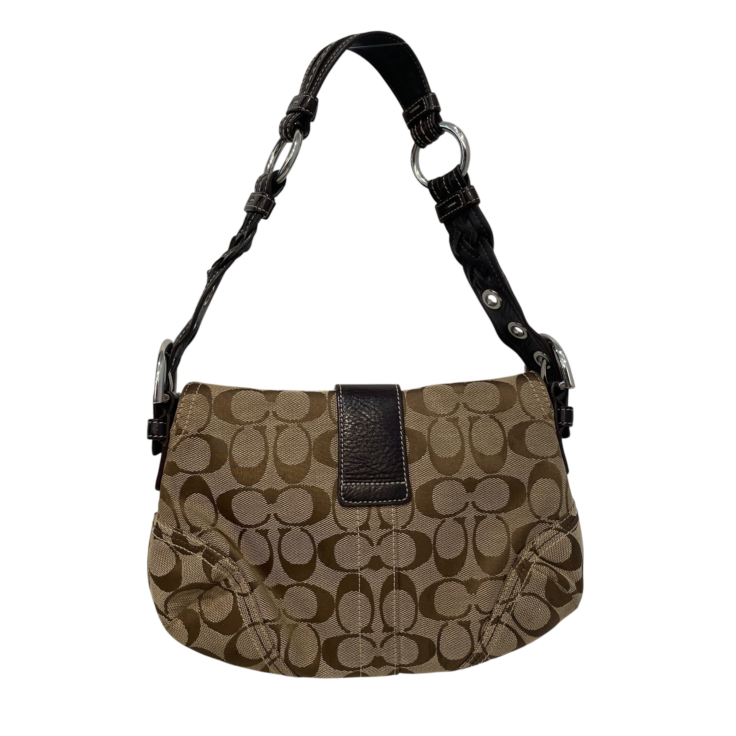 COACH/Hand Bag/Monogram/Cotton/CML/Soho Signature view 2