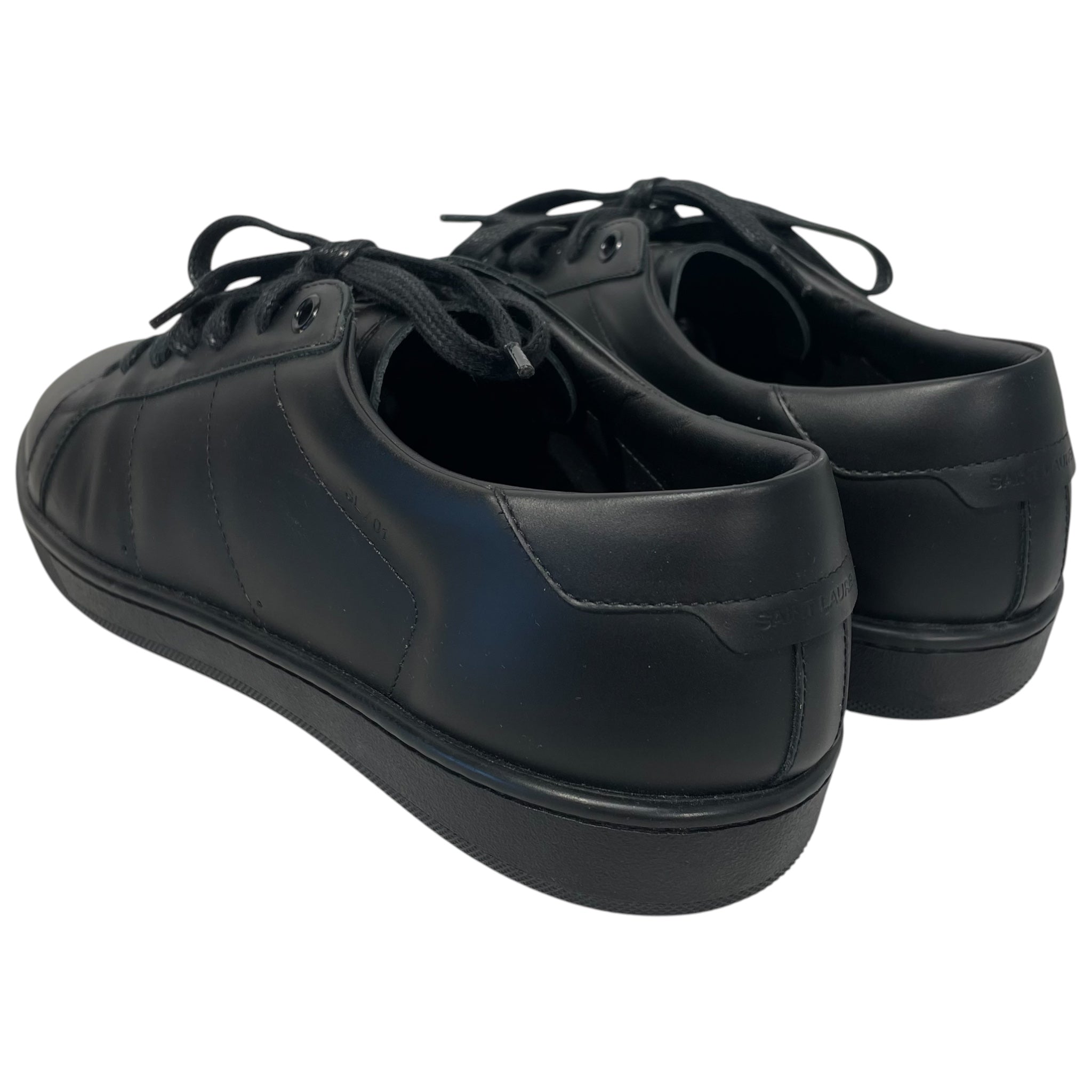 Alexander McQueen/Low-Sneakers/EU 41.5/Leather/BLK/553761 view 2
