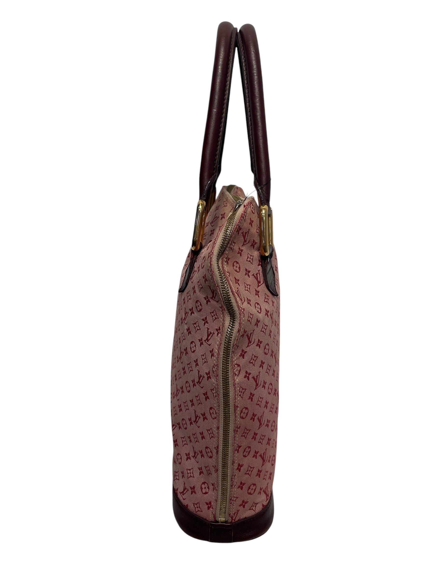 LOUIS VUITTON/Tote Bag/Monogram/Cotton/PNK/ALMA HAUT MINI LIN view 5