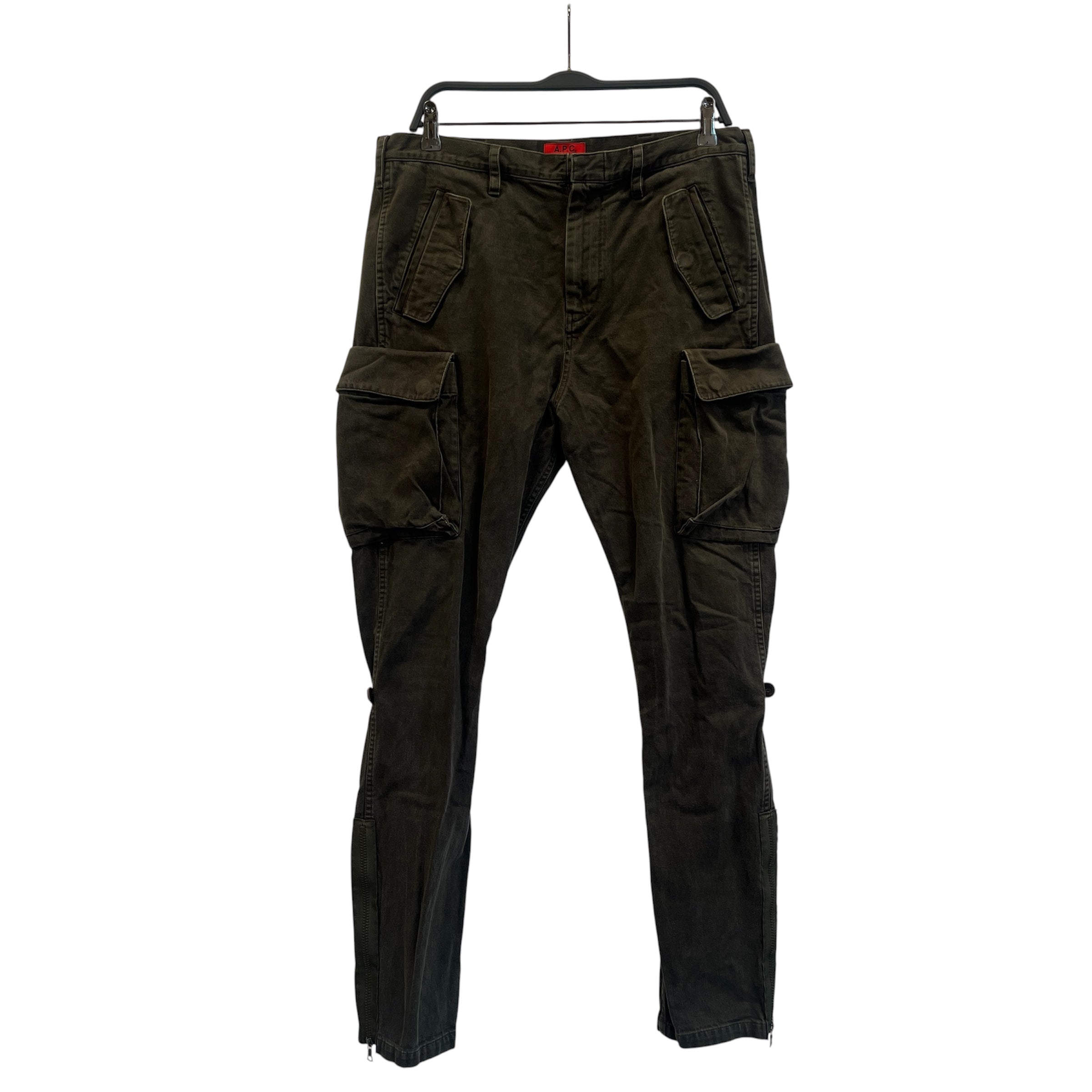 A.P.C./Cargo Pants/M/Cotton/GRN/ view 1