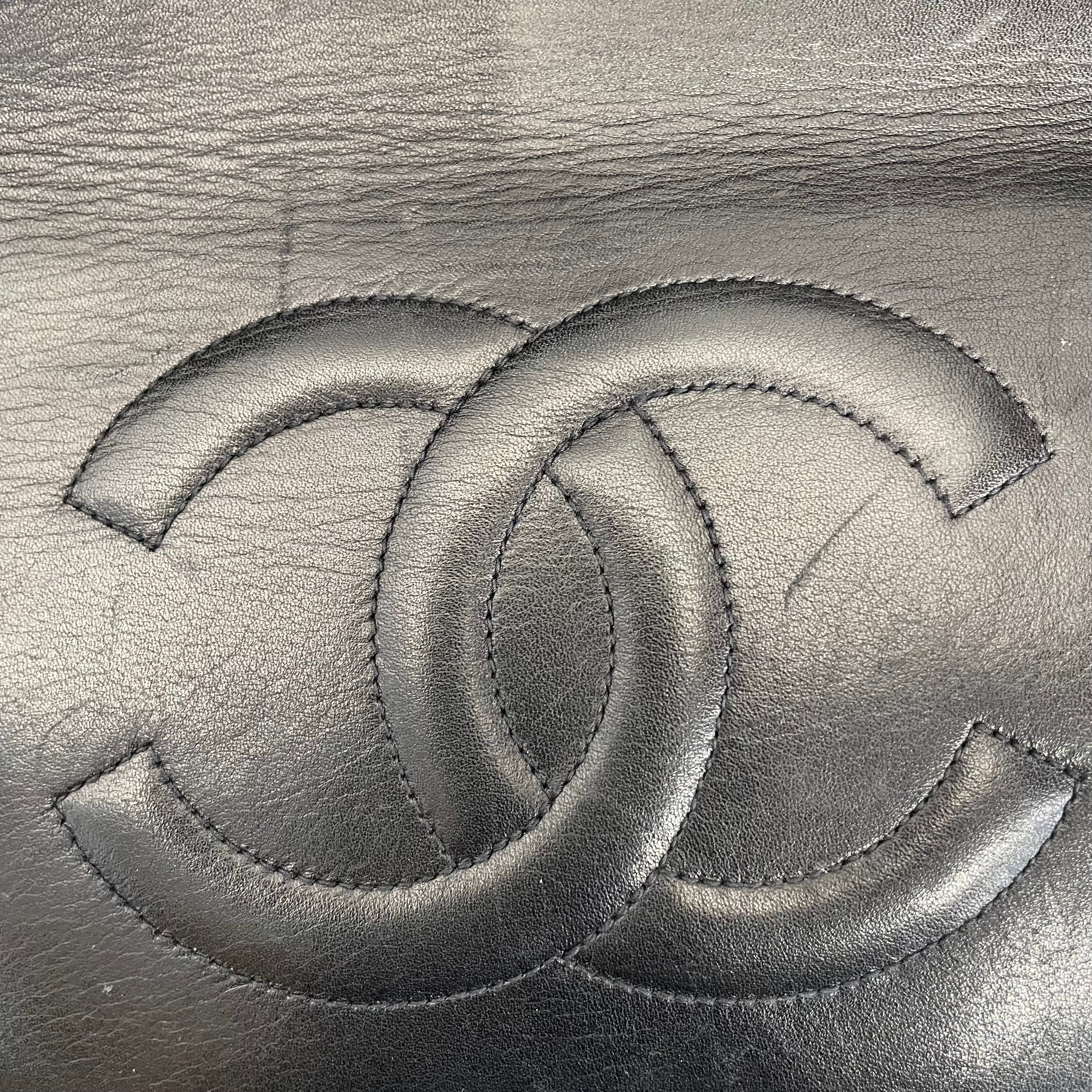 CHANEL/Bag/Leather/BLK/Timeless Jumbo Classic Flap view 8