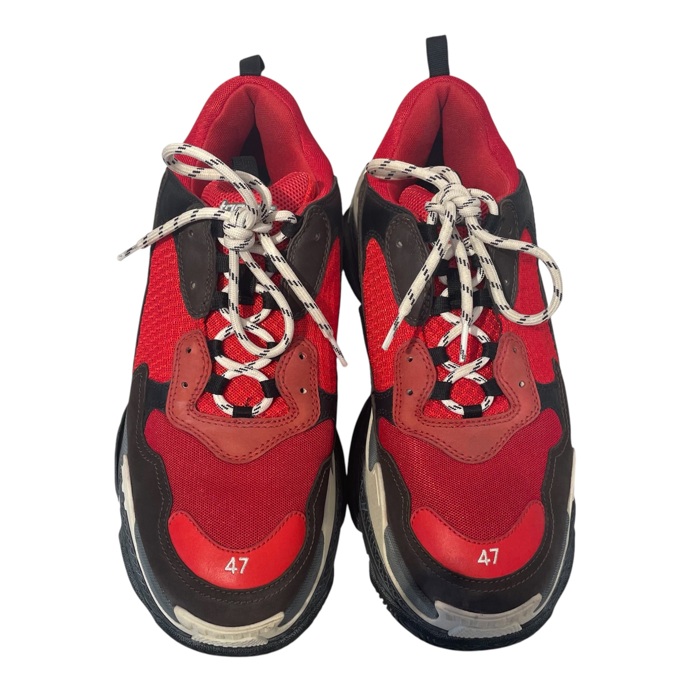 BALENCIAGA/Hi-Sneakers/US 14/Nylon/RED/516440 view 3