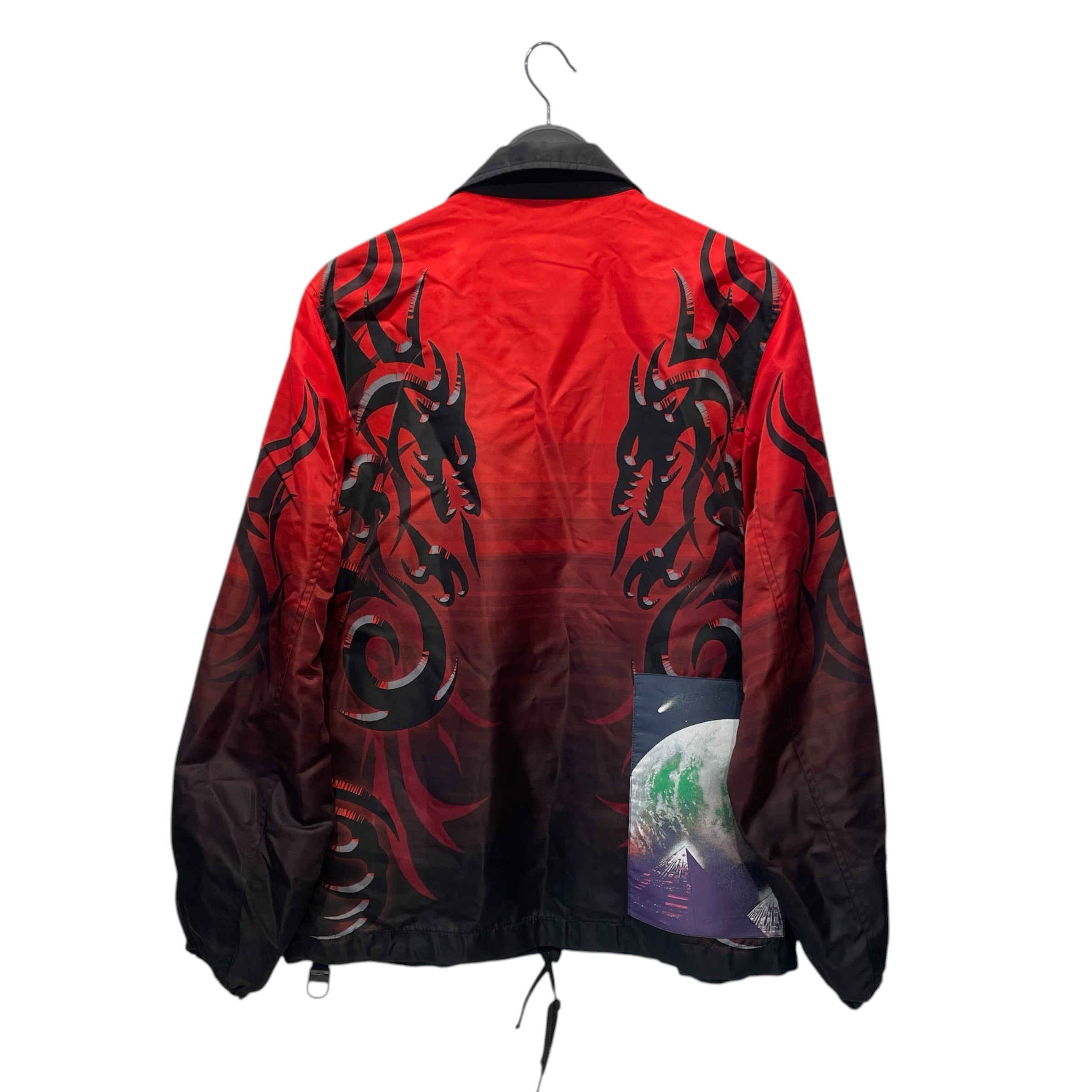 LANVIN/Jacket/Nylon/RED/Graphic/Dragon view 2