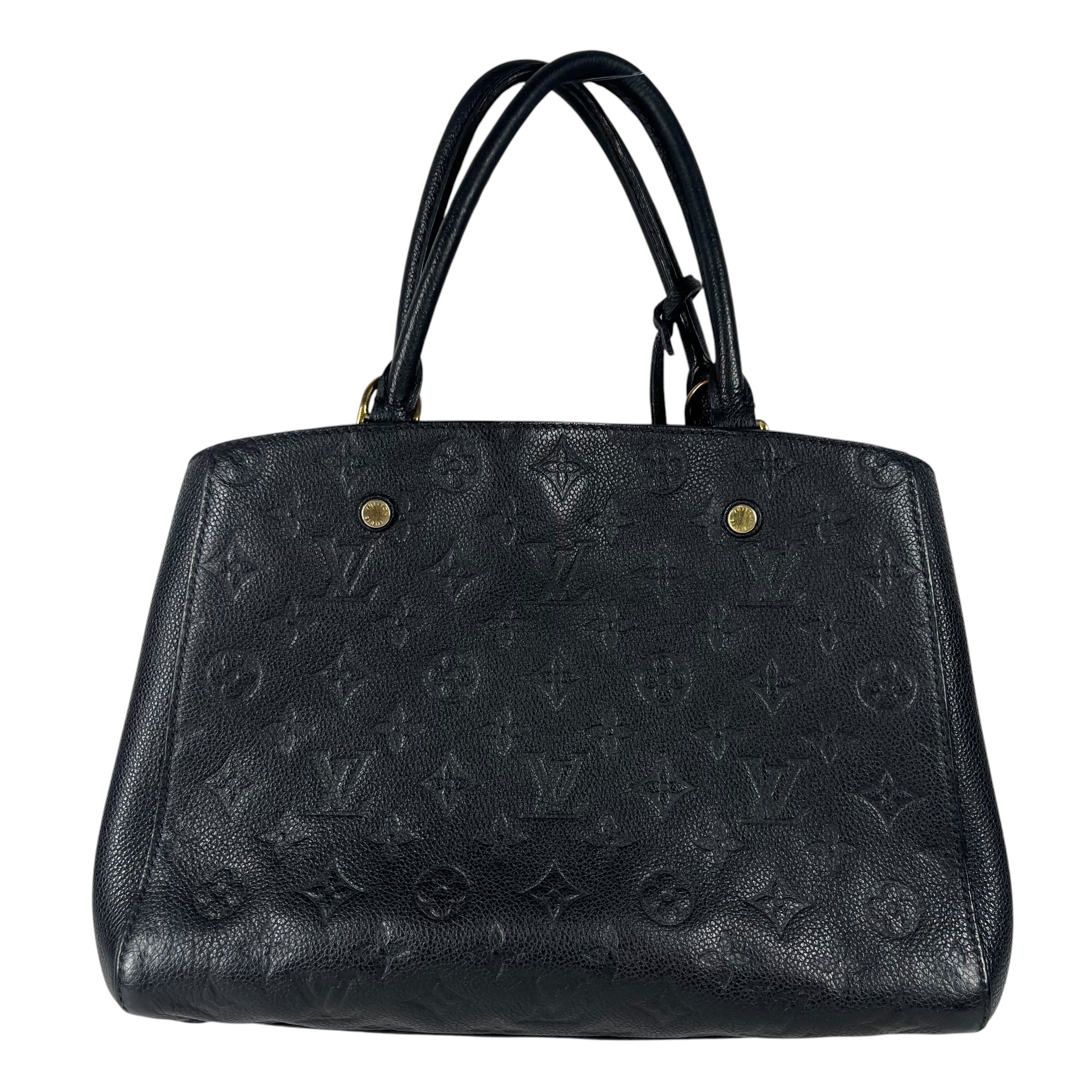 LOUIS VUITTON/Bag/Monogram/Leather/BLK/EMPREINTE MONTAIGNE view 2