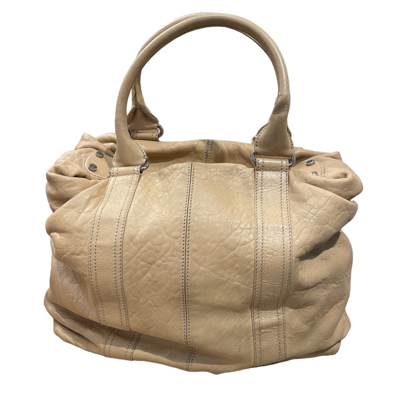 BALENCIAGA/Hand Bag/Leather/BEG/CITY BAG