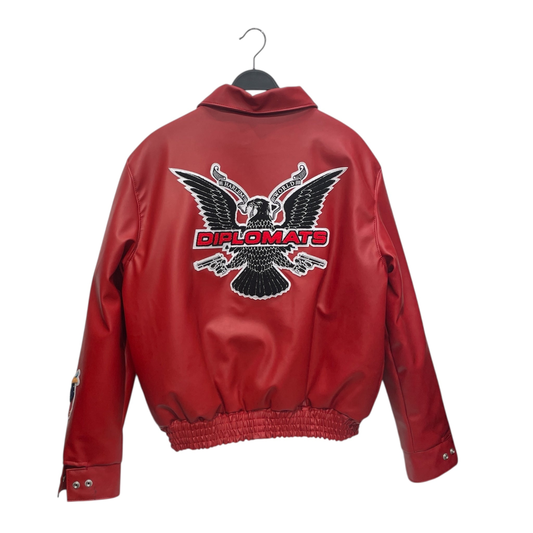 JEFF HAMILTON/Leather Jkt/M/Leather/RED/DIPSET LEATHER JKT view 2