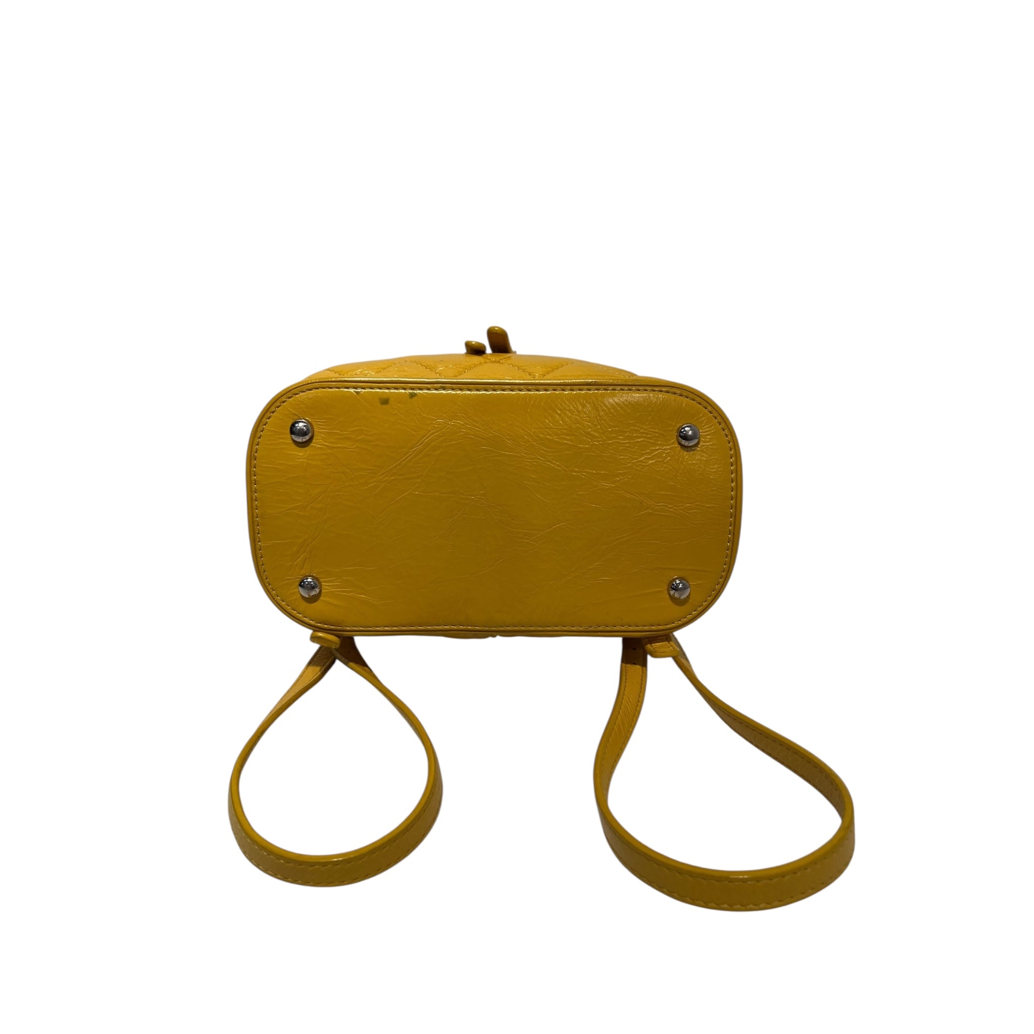 CHANEL/Backpack/Leather/YEL/ view 9
