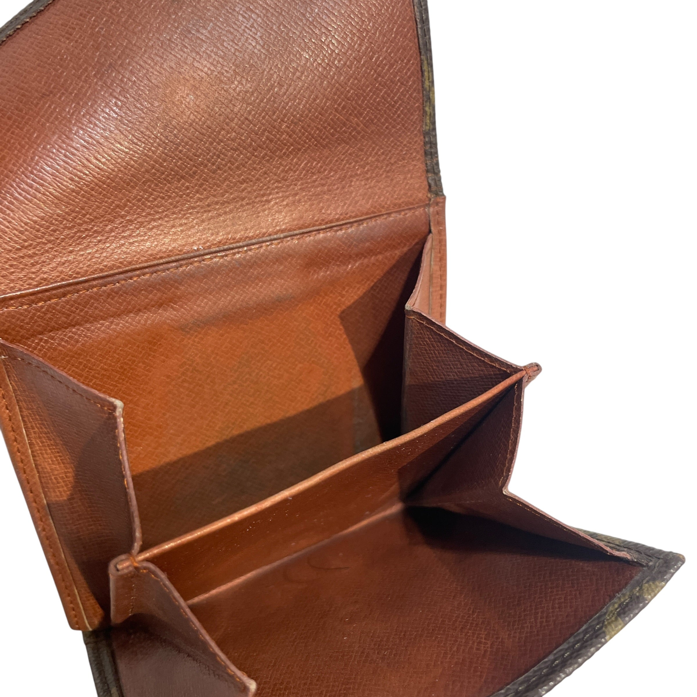 LOUIS VUITTON/Wallet/Monogram/Leather/BRW/L's/Elise Tri FOld view 4