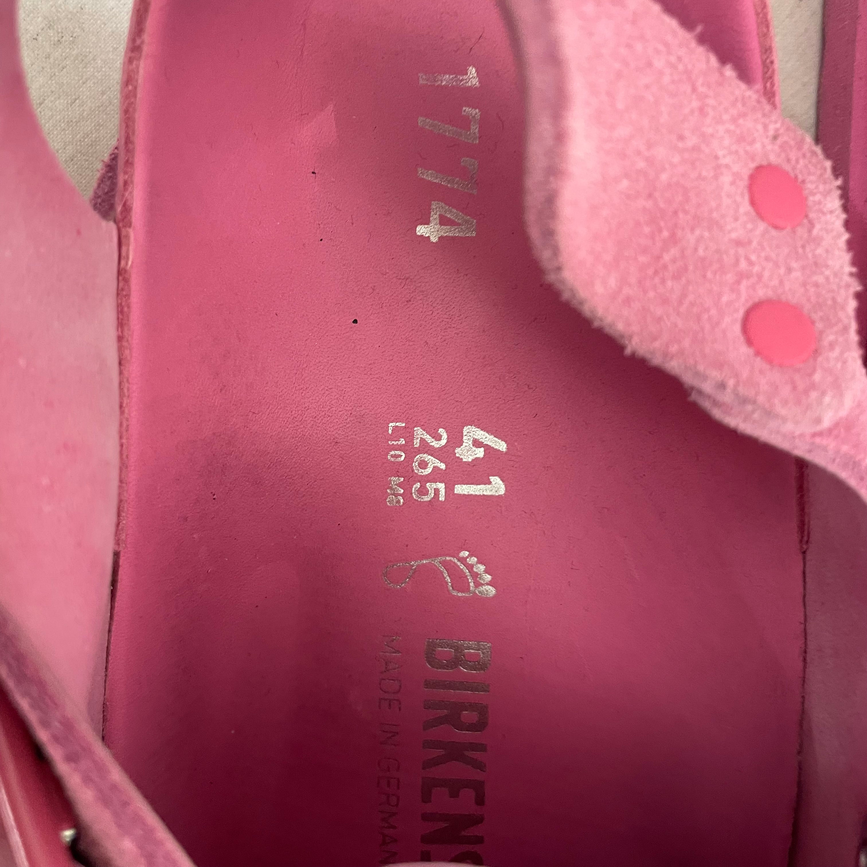 BIRKENSTOCK/Sandals/EU 41/Suede/PNK/1774 view 4