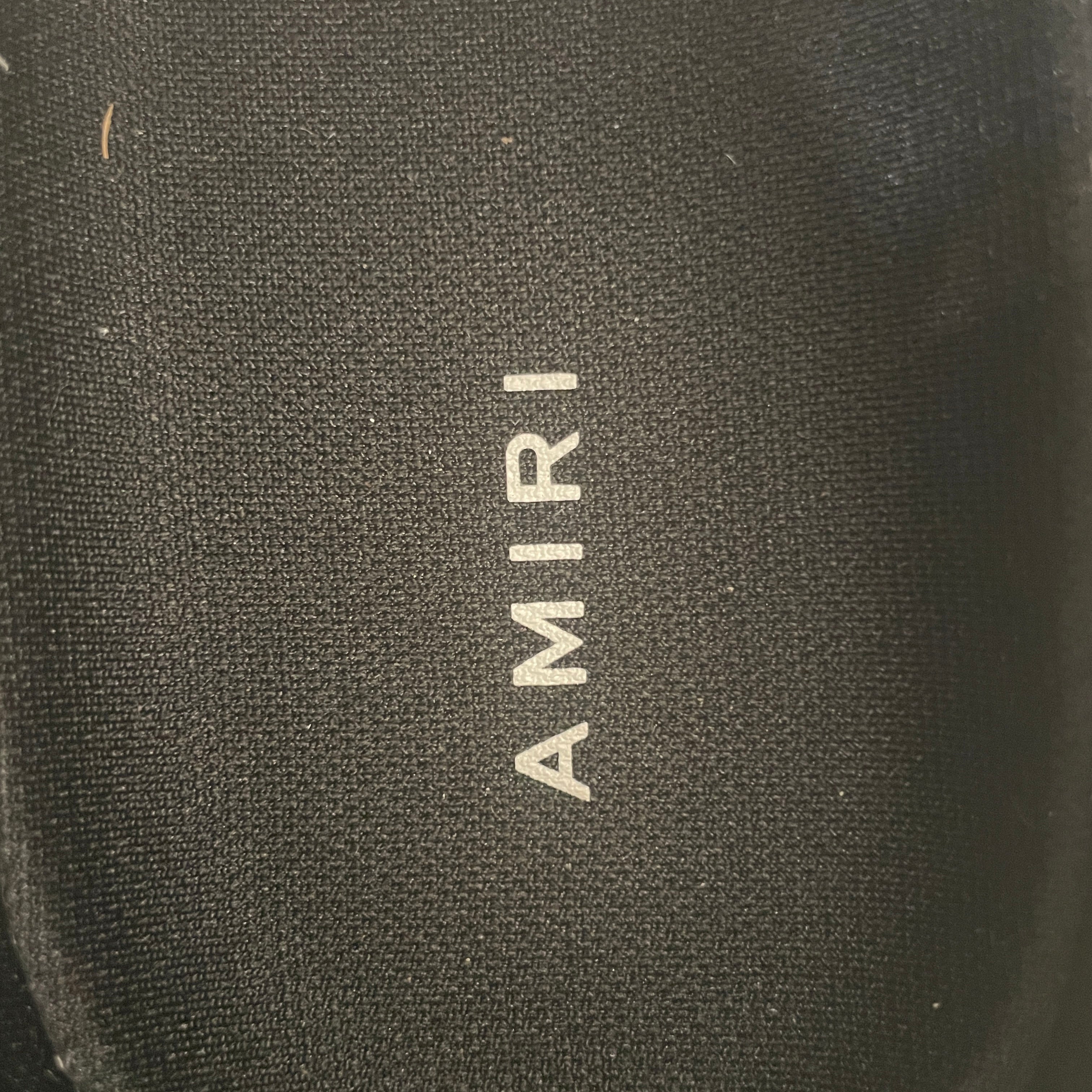 AMIRI/Low-Sneakers/US 11/Leather/WHT/skeleton view 4