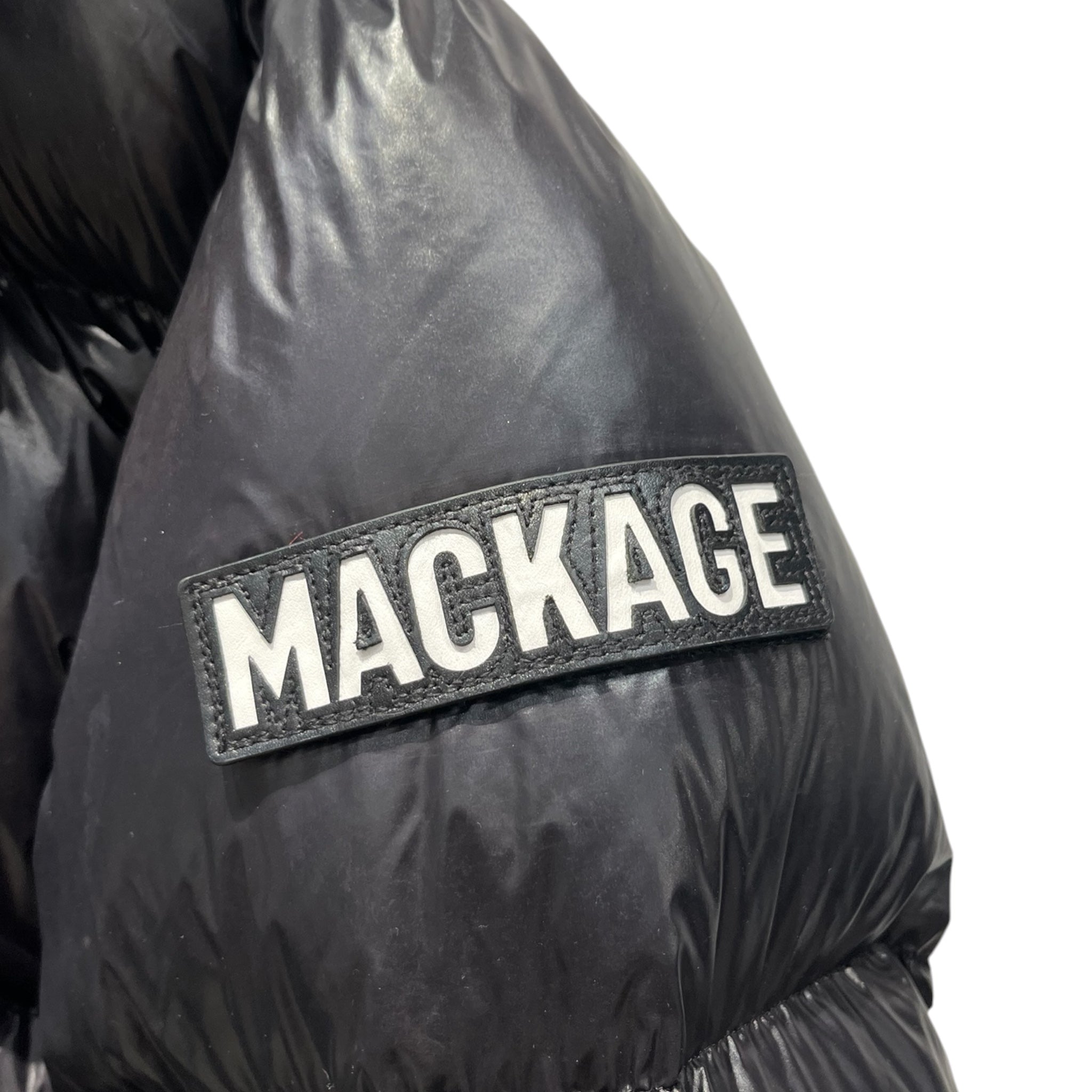 MACKAGE/Coat/44/Nylon/BLK/ view 3