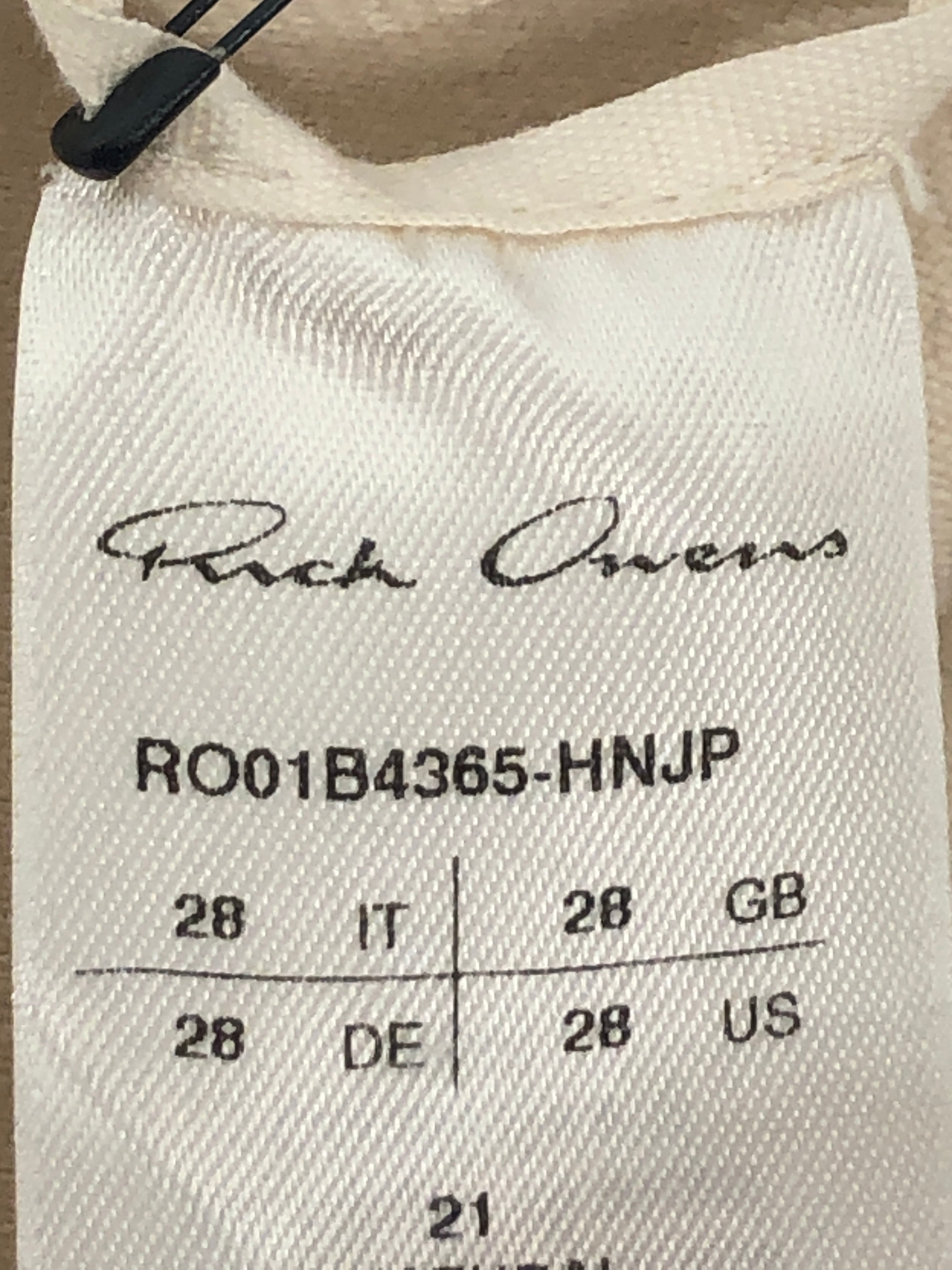 RICK OWENS DRKSHDW/Bottoms/28/Cotton/CRM/GODET SKIRT NATURAL view 3