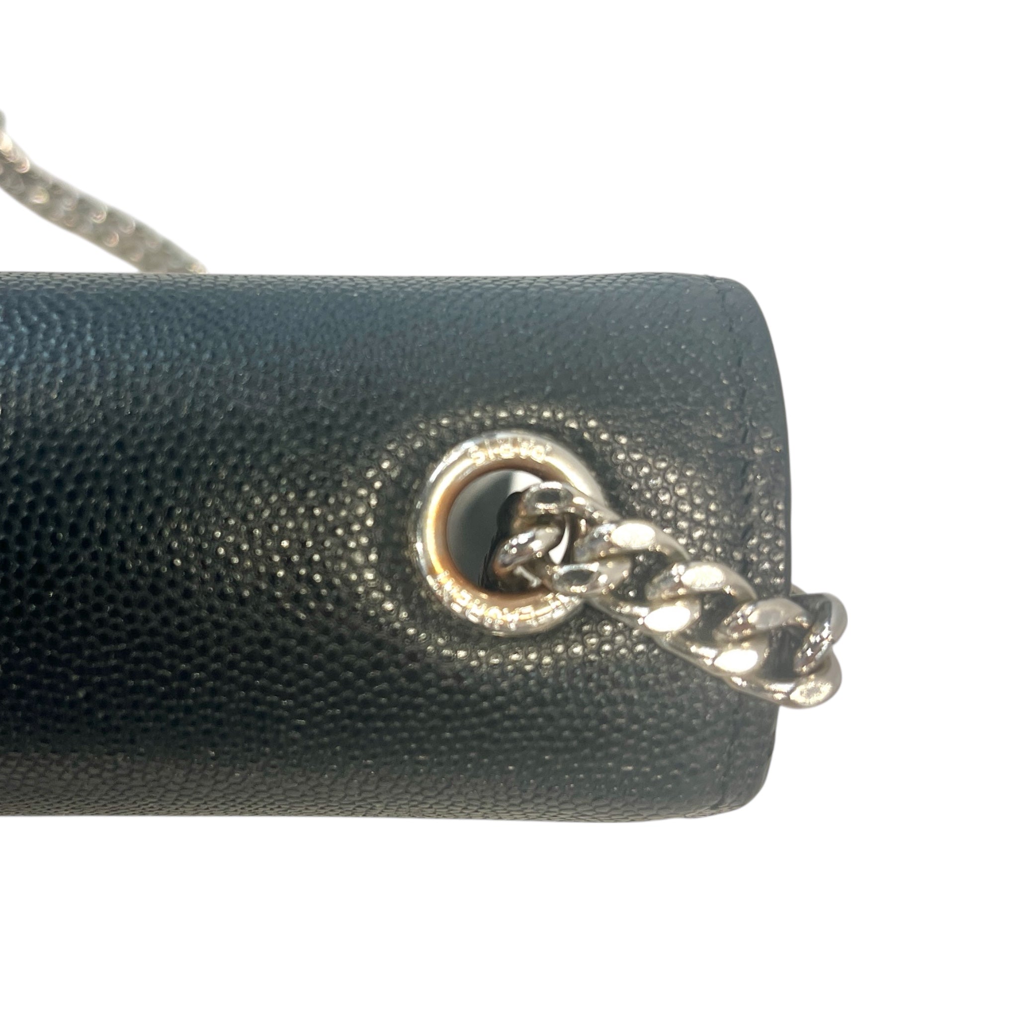 YVES SAINT LAURENT/Cross Body Bag/Leather/BLK/ view 11