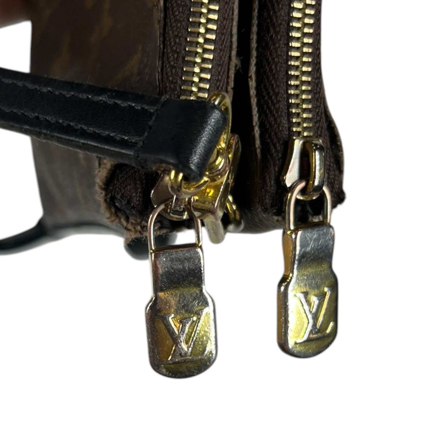 LOUIS VUITTON/Cross Body Bag/Monogram/Leather/BRW/Giant reverse double pochette view 6