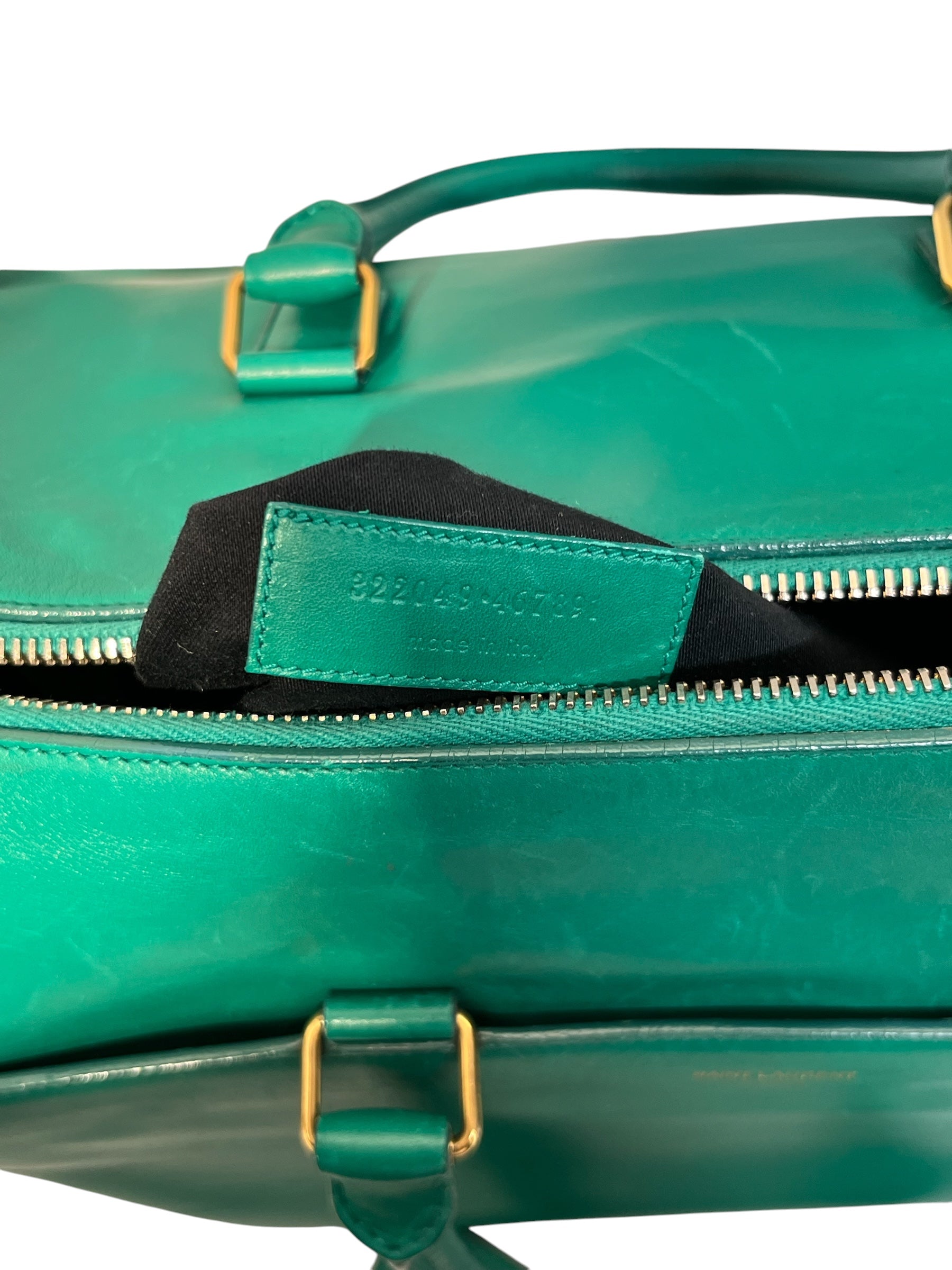 SAINT LAURENT/Cross Body Bag/Leather/GRN/ view 6