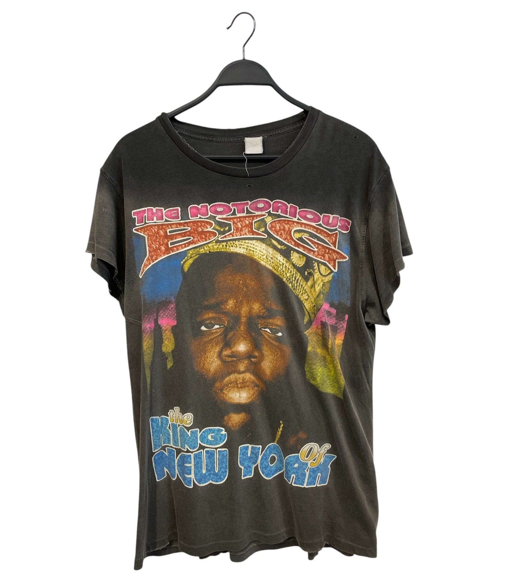 VINTAGE/T-Shirt/Cotton/GRY/Graphic/KING OF NYC view 1