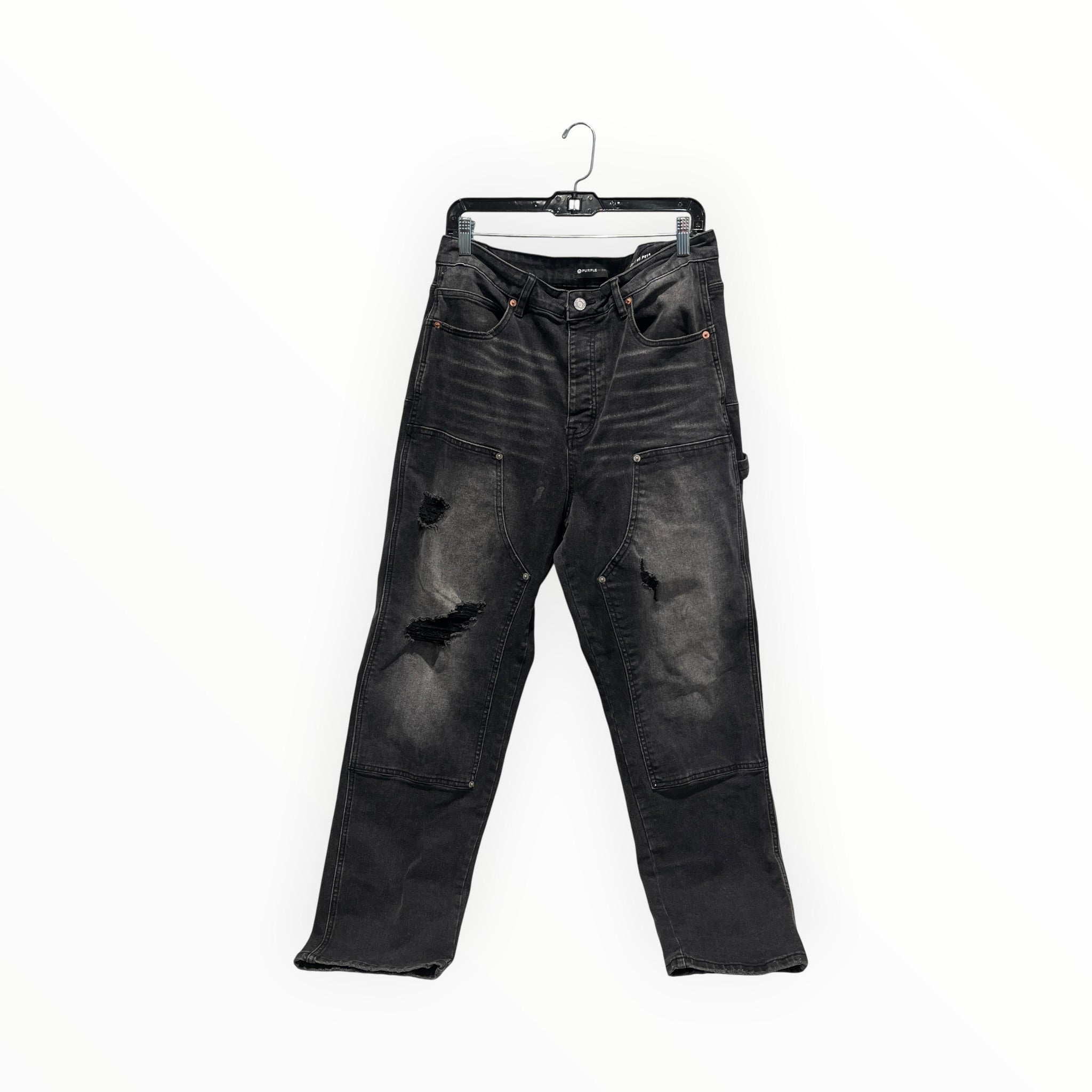 PURPLE BRAND/Pants/32/Denim/BLK/STYLE NO P015 view 1