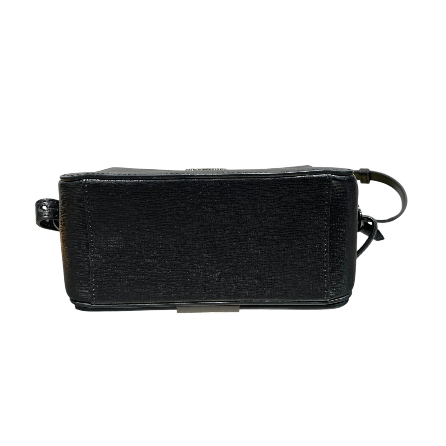 OFF-WHITE/Cross Body Bag/Stripe/Leather/BLK/Diag Binder Clip Flap Bag view 5