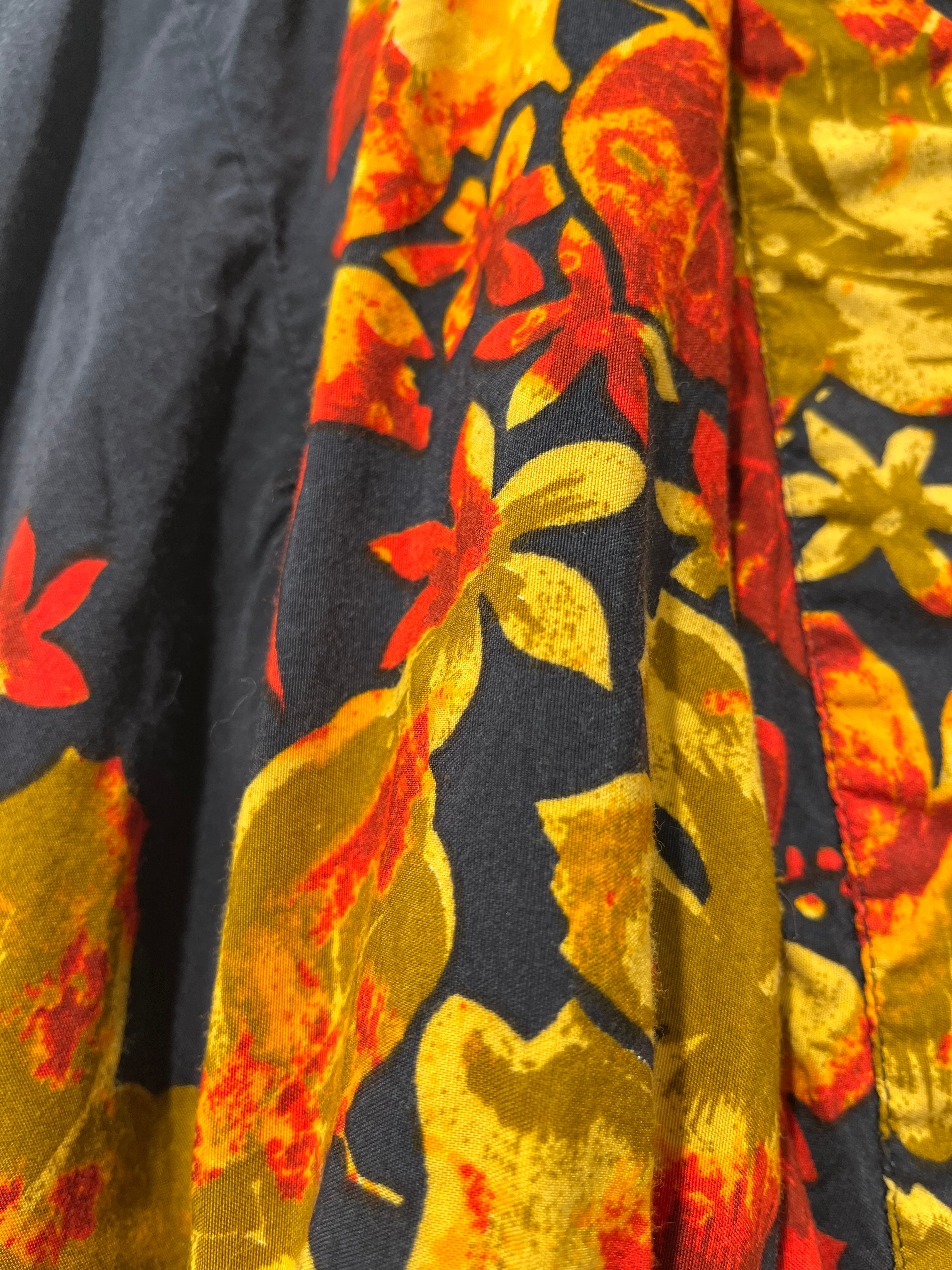 GAULTIER JEAN'S/Blouse/42/Floral Pattern/ORN/KIMONO STYLE TIE CLOSURE view 3