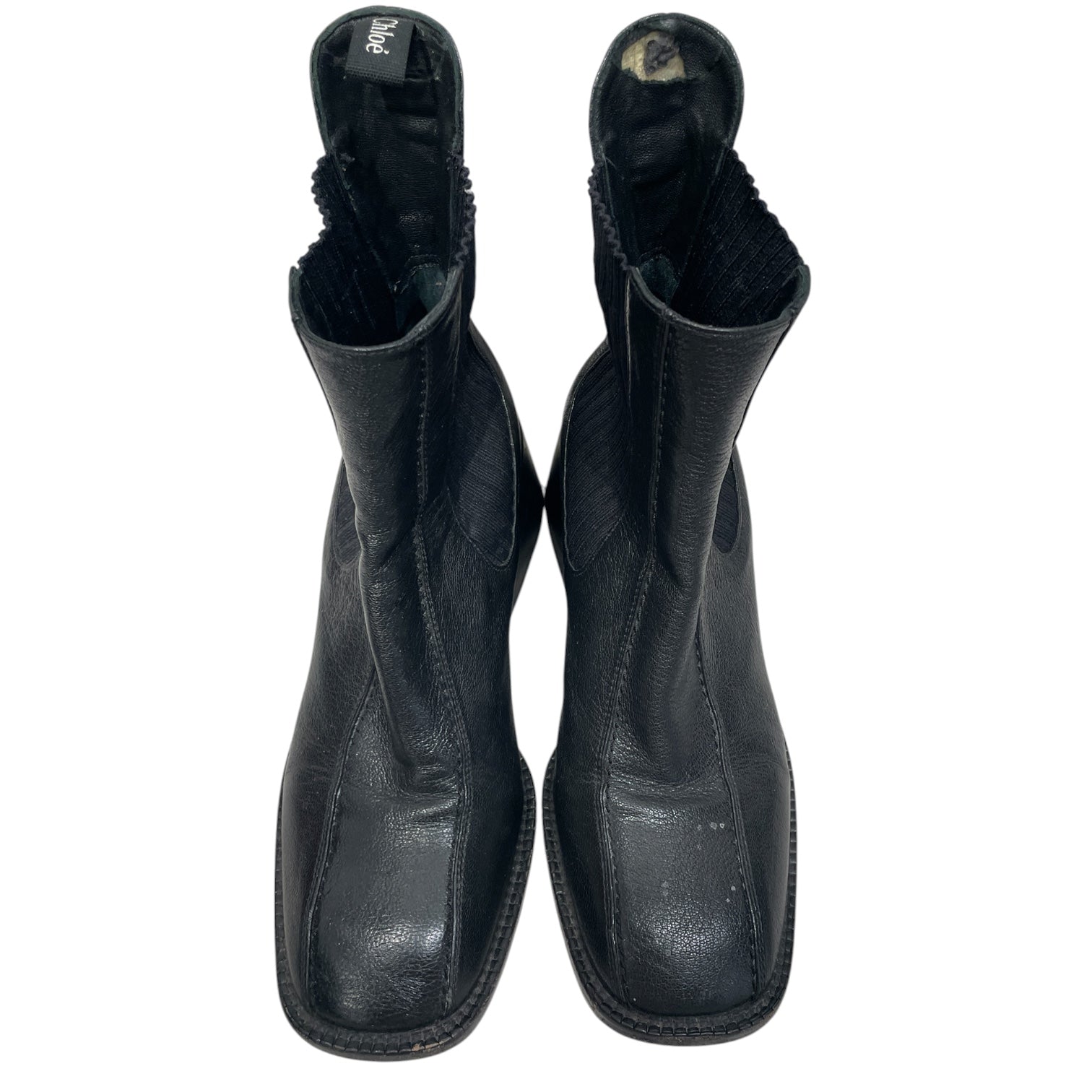 Chloe/Shoes/US 7.5/Leather/BLK/041956 view 4