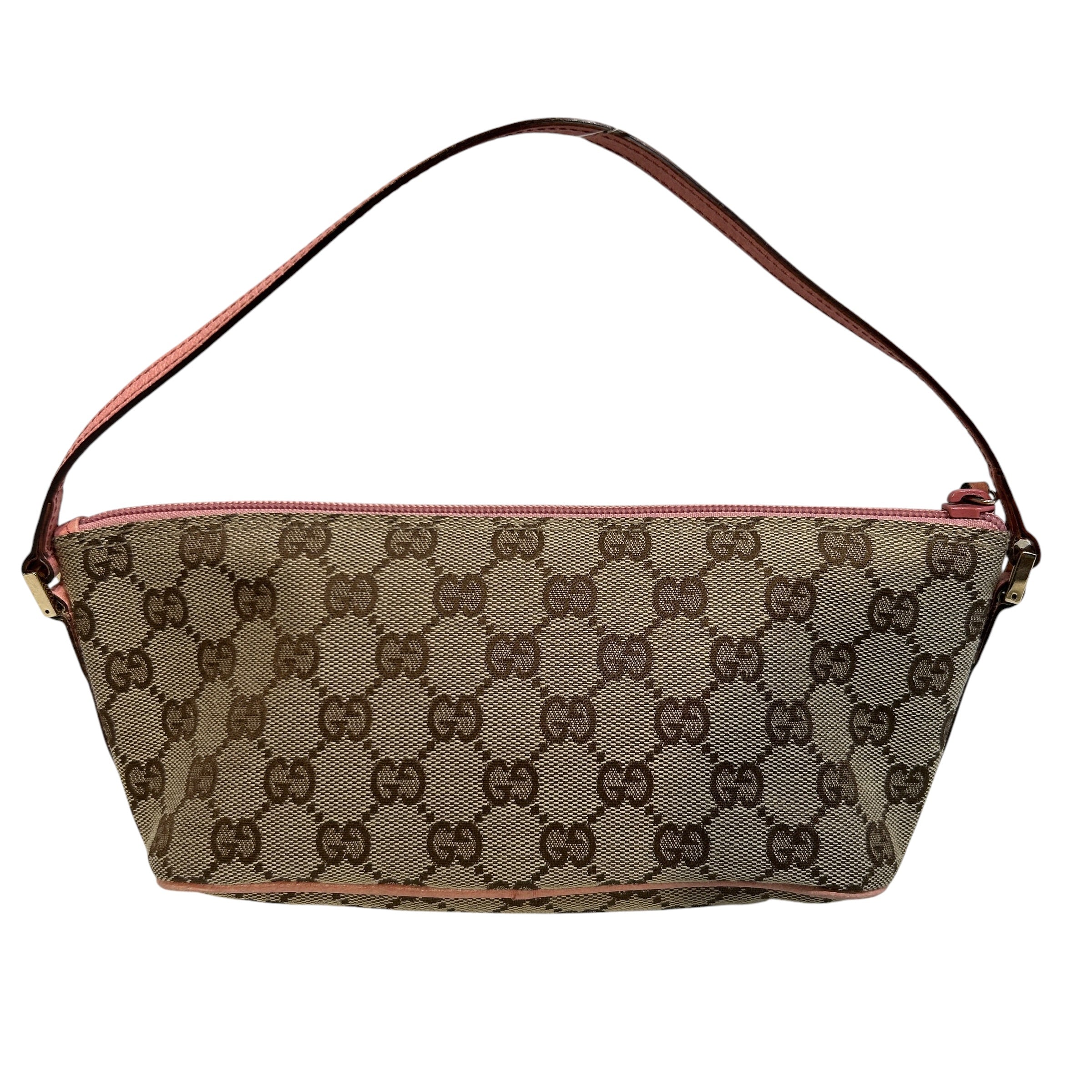 GUCCI/Hand Bag/Monogram/BRW/GGCANVAS BOAT view 2