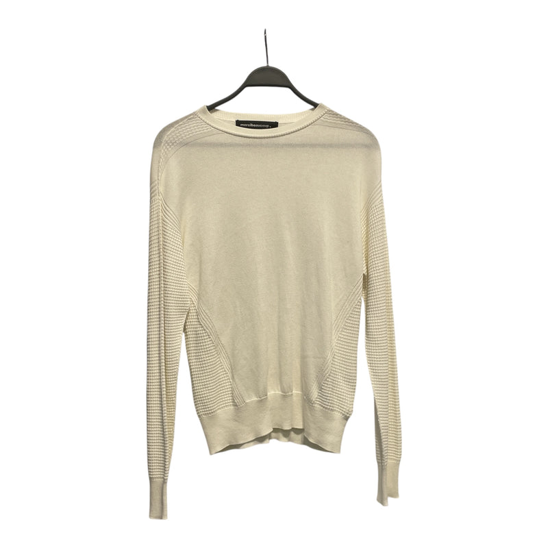 mercibeaucoup，///Sweater/--/Plain/Cotton/WHT//-- Not Applicable/mb61kn954