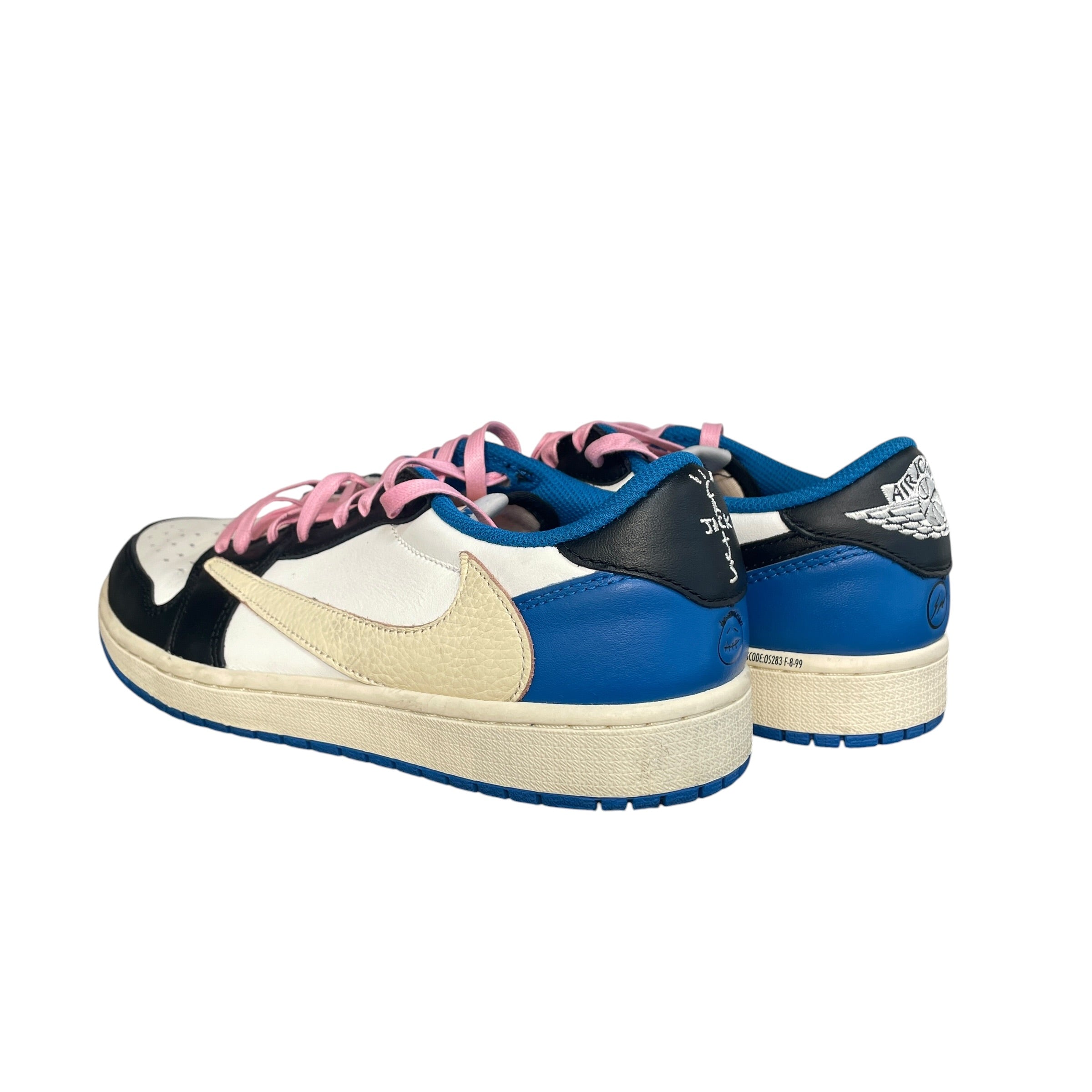 NIKE/FRAGMENT DESIGN X TRAVIS SCOTT X AIR JORDAN 1 LOW OG/Low-Sneakers/US 9/Leather/MLT/DM7866-140 view 2