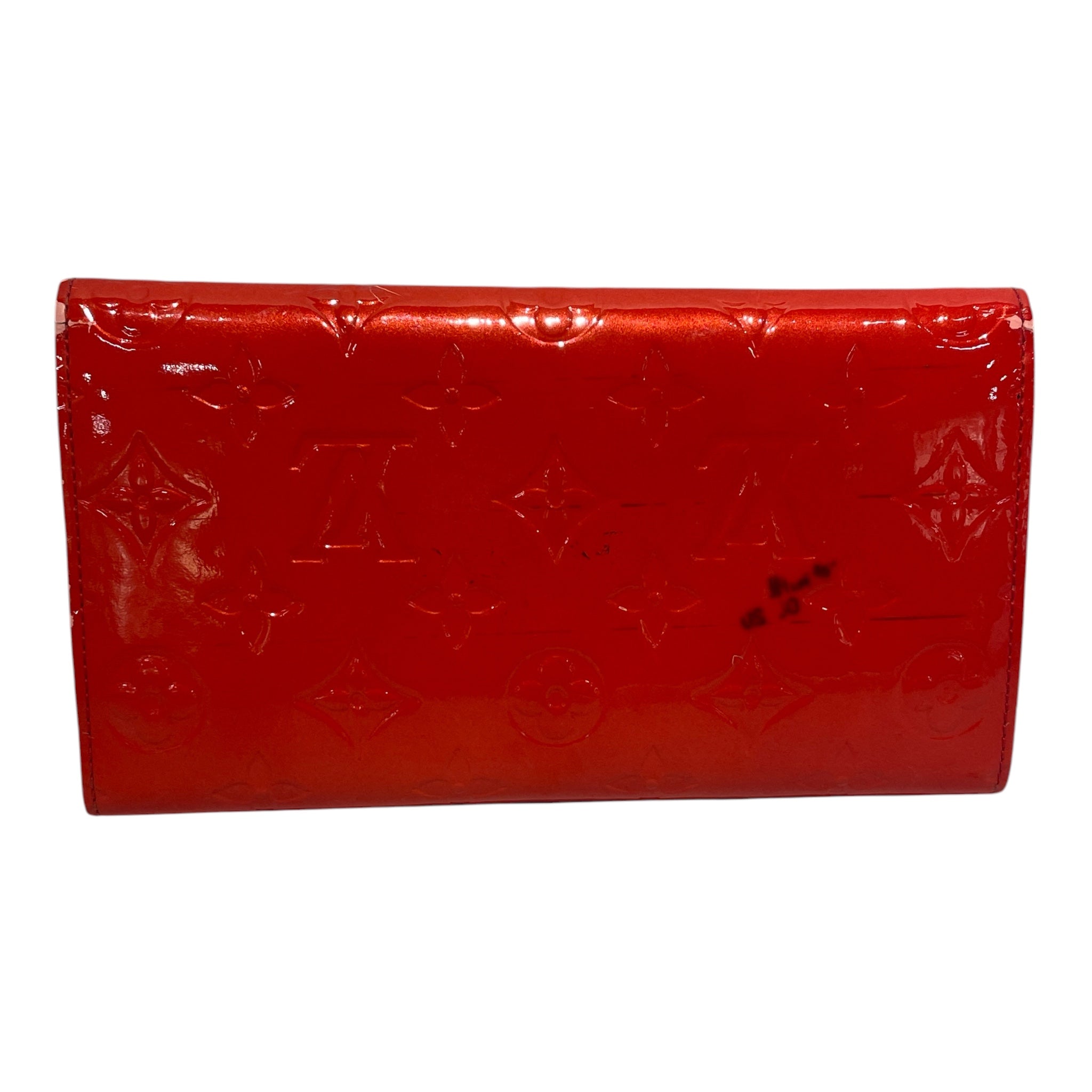 LOUIS VUITTON/Long Wallet/Monogram/Acrylic/ORN/L's/vernis sarah view 2
