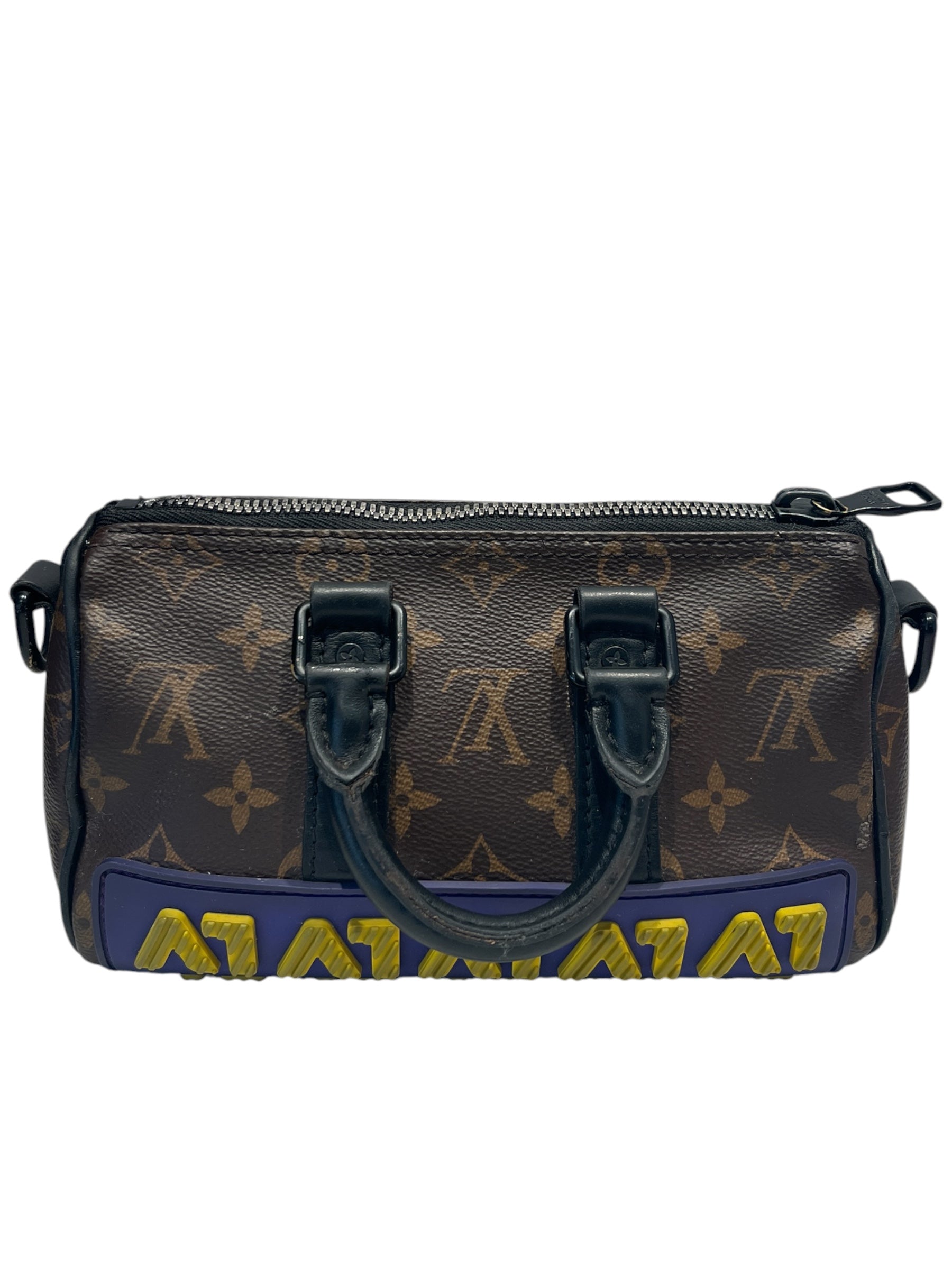 LOUIS VUITTON/Hand Bag/Leather/BRW/RUBBERKEEPALLXS view 2