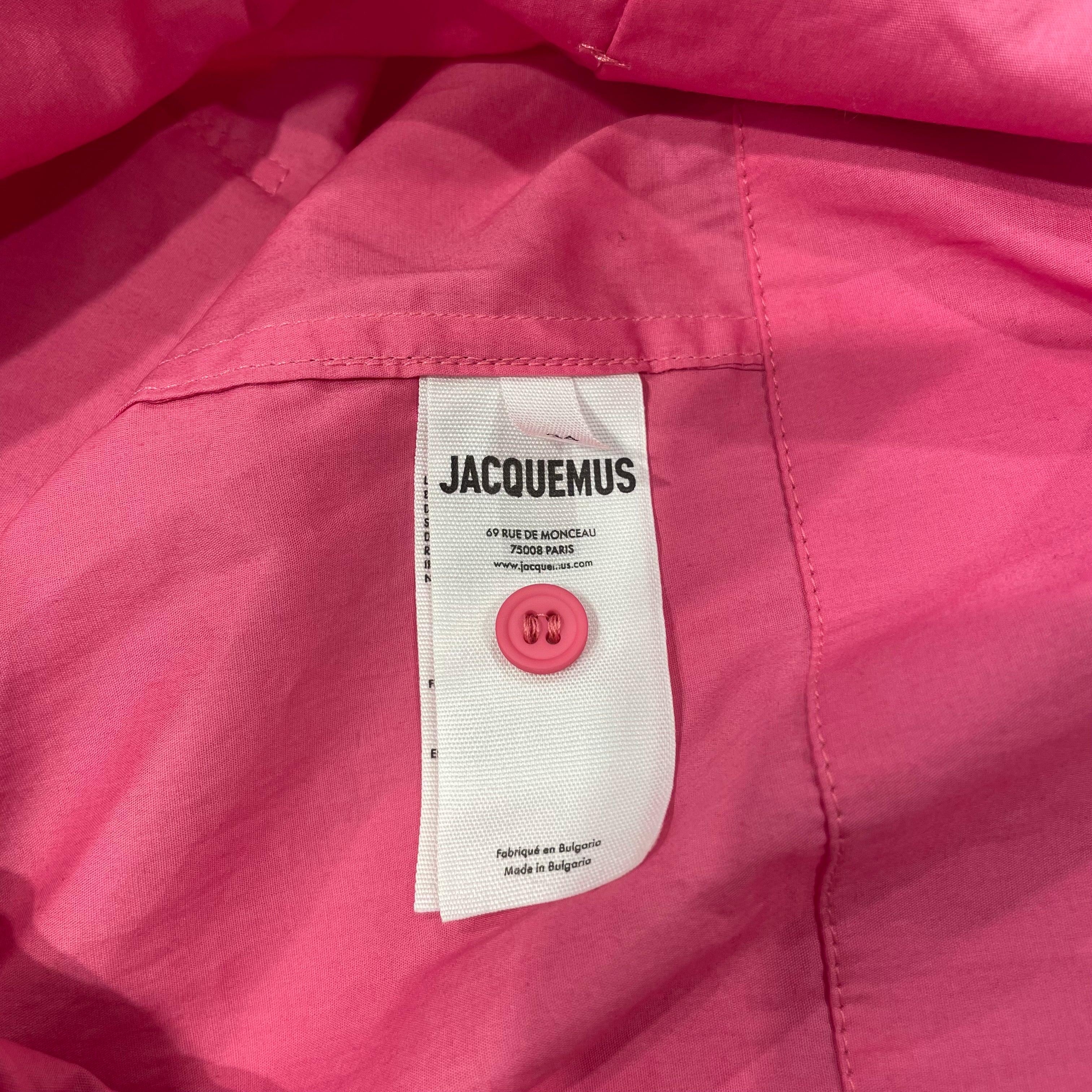 JACQUEMUS/LS Blouse/34/Cotton/PNK/la chemise mneio view 6