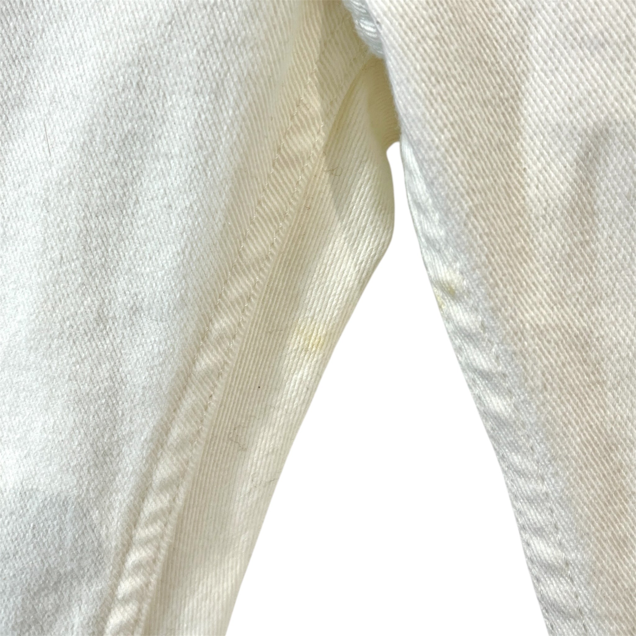 BALENCIAGA/Skinny Pants/26/Denim/WHT/RAW HEM view 5
