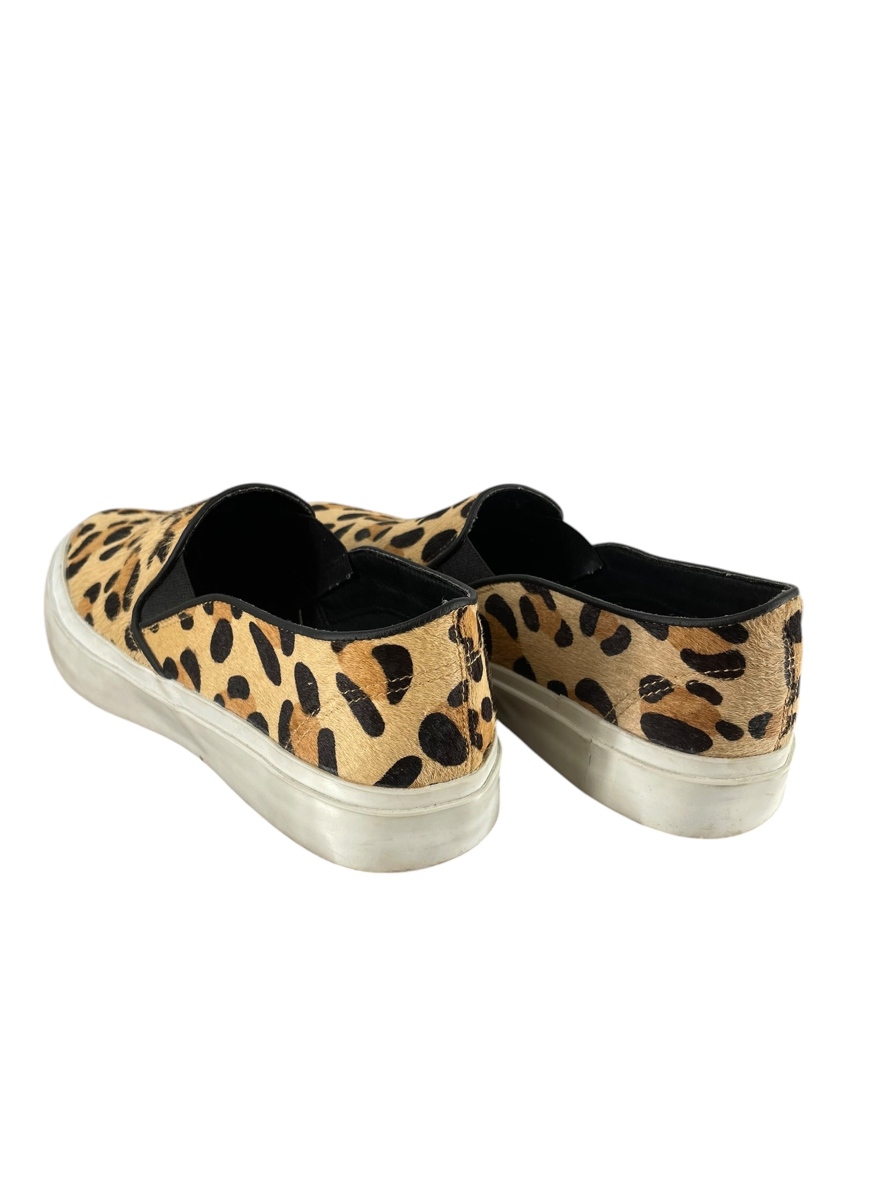 JUNYA WATANABE COMME des GARCONS/Low-Sneakers/M/Leopard/Fake Fur/BEG/Slip-on/LEOPARD SLIP ONS view 2
