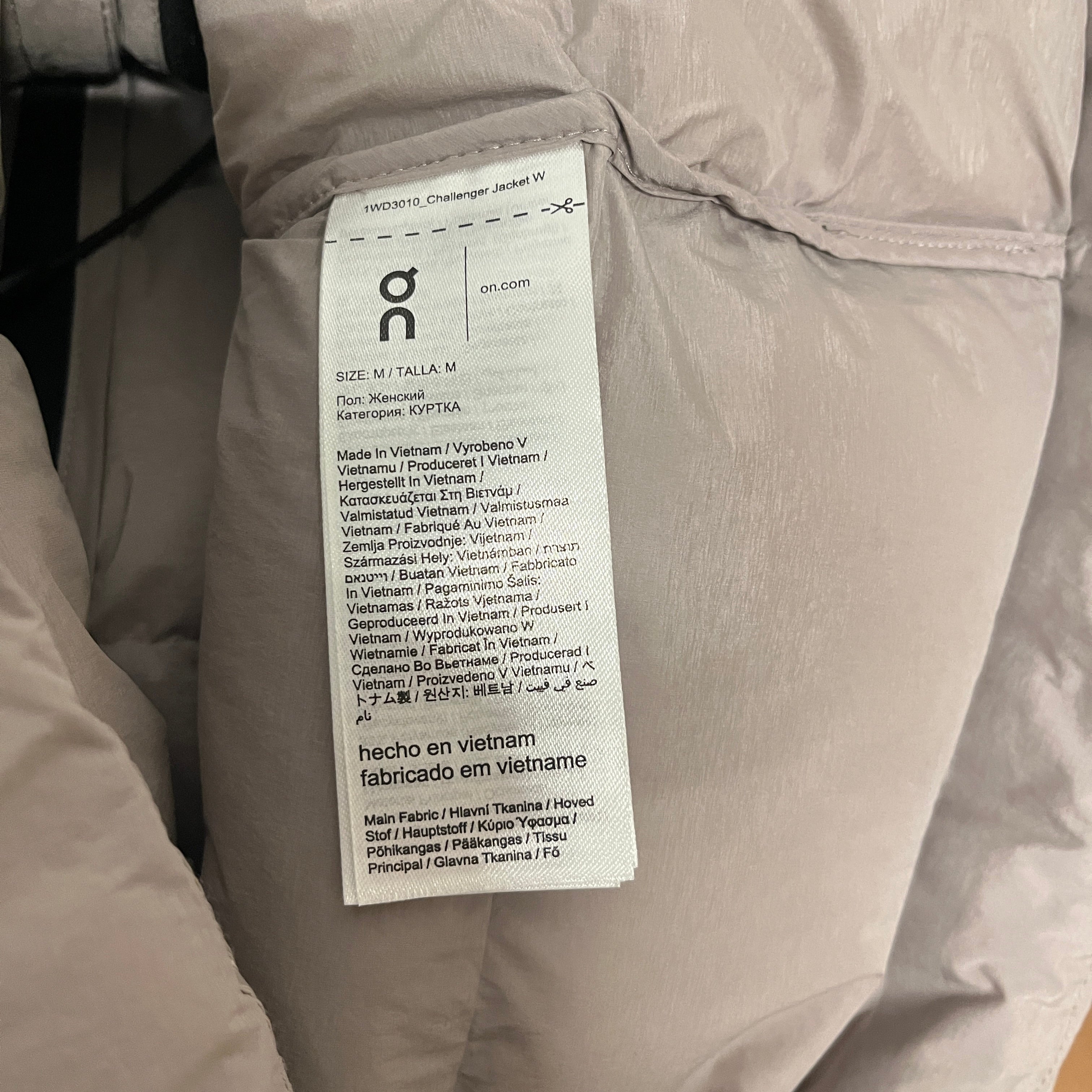 ON/Coat/M/Nylon/GRY/Open Flont/CHALLENGER JACKET view 4