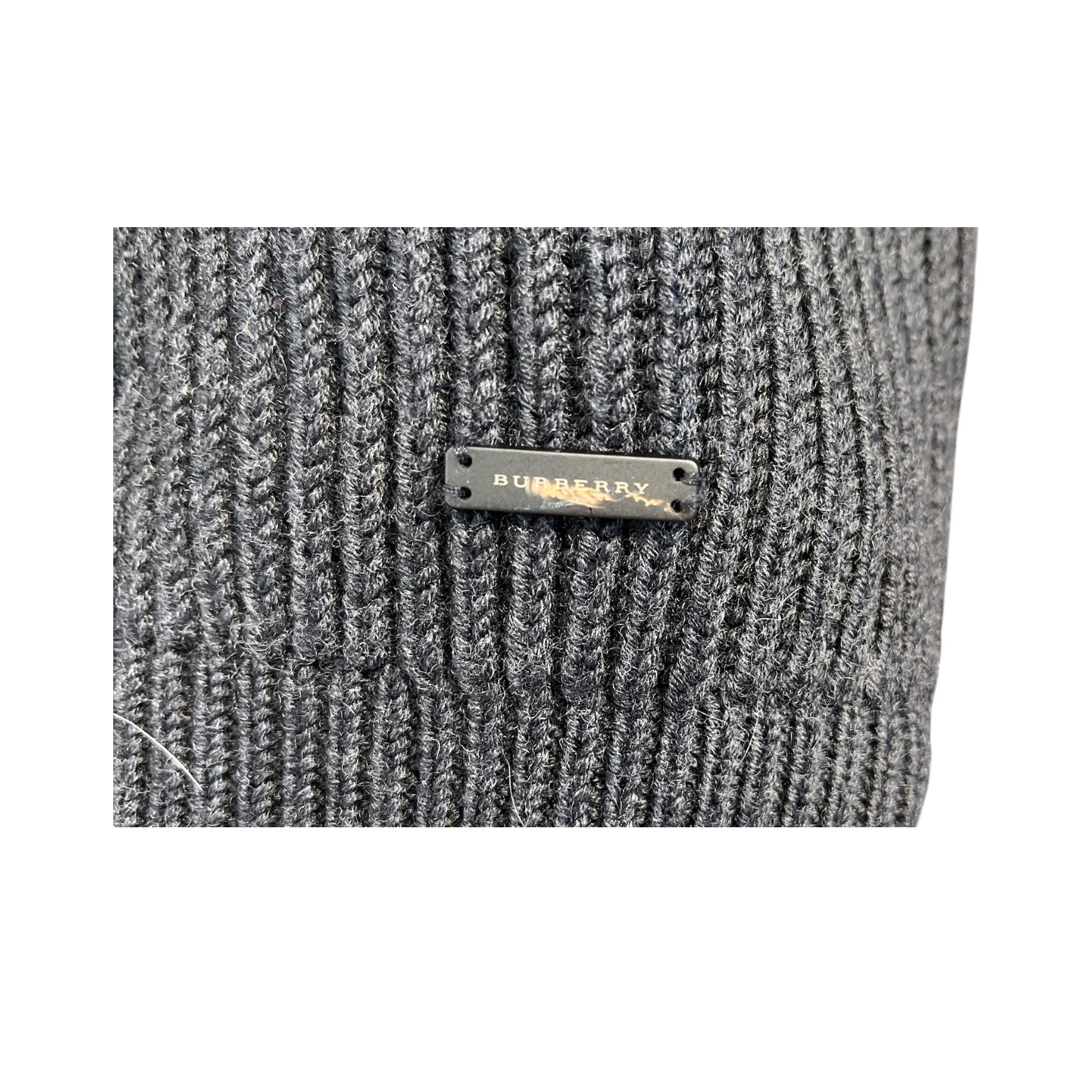 BURBERRY LONDON/Heavy Sweater/XS/Wool/BLK/ view 4