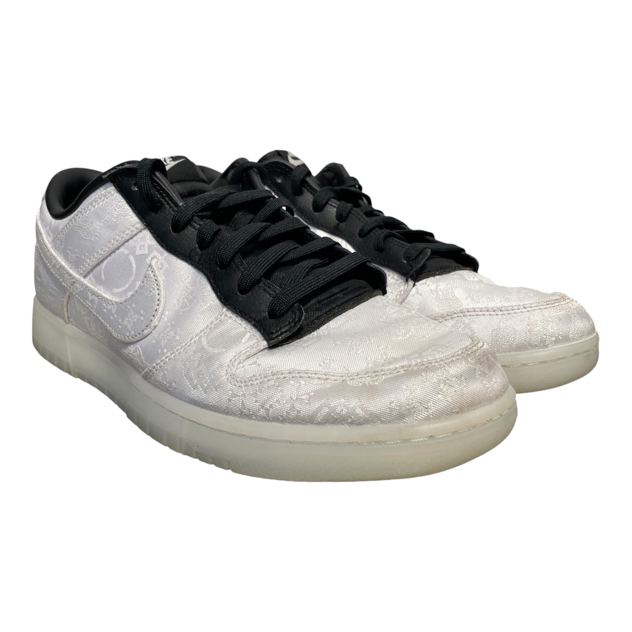NIKE/FRAGMENT DESIGN/Low-Sneakers/US 11.5/SLV/CLOT nike dunks view 1