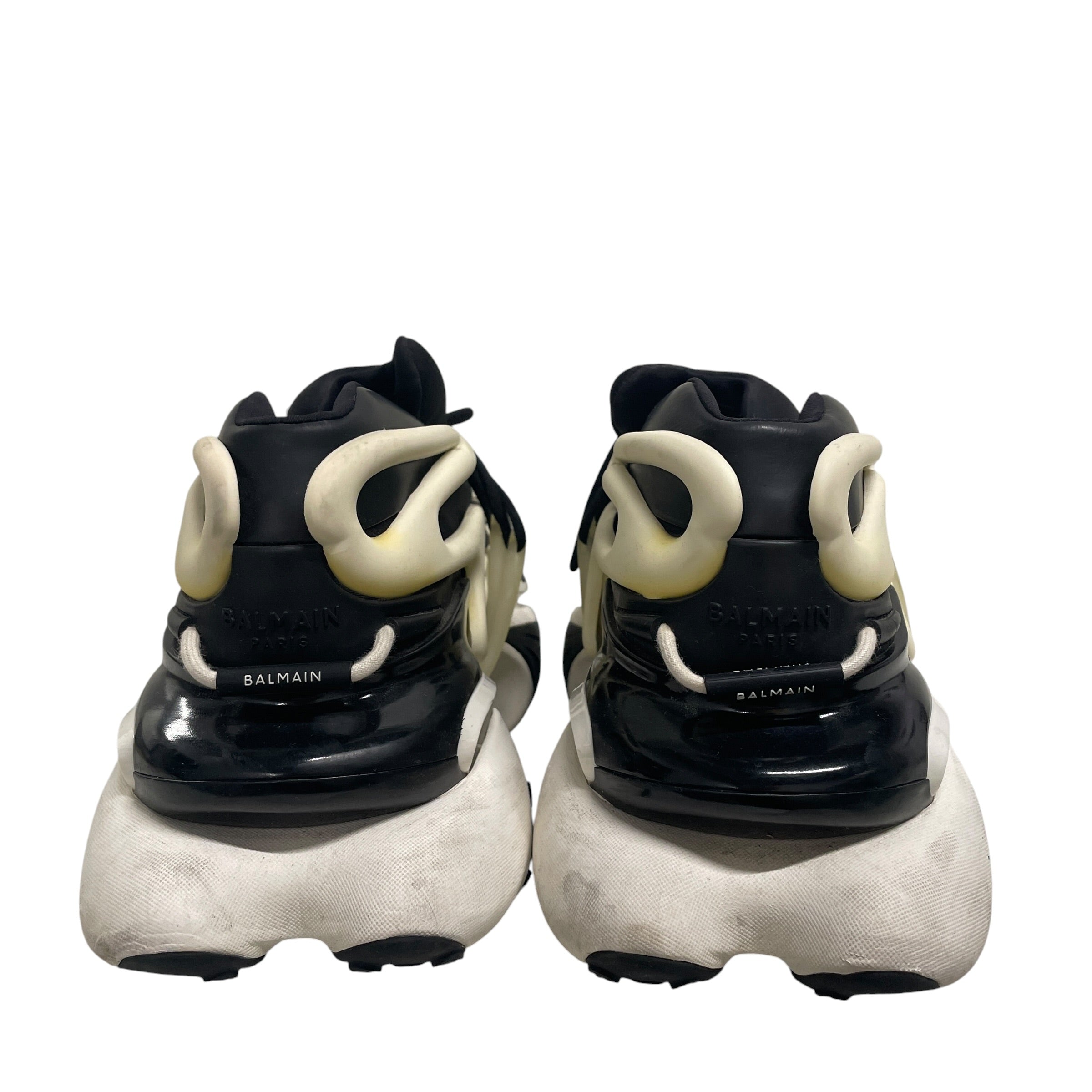 BALMAIN/Hi-Sneakers/US 11/Nylon/BLK/UNICORN CHUNKY view 2
