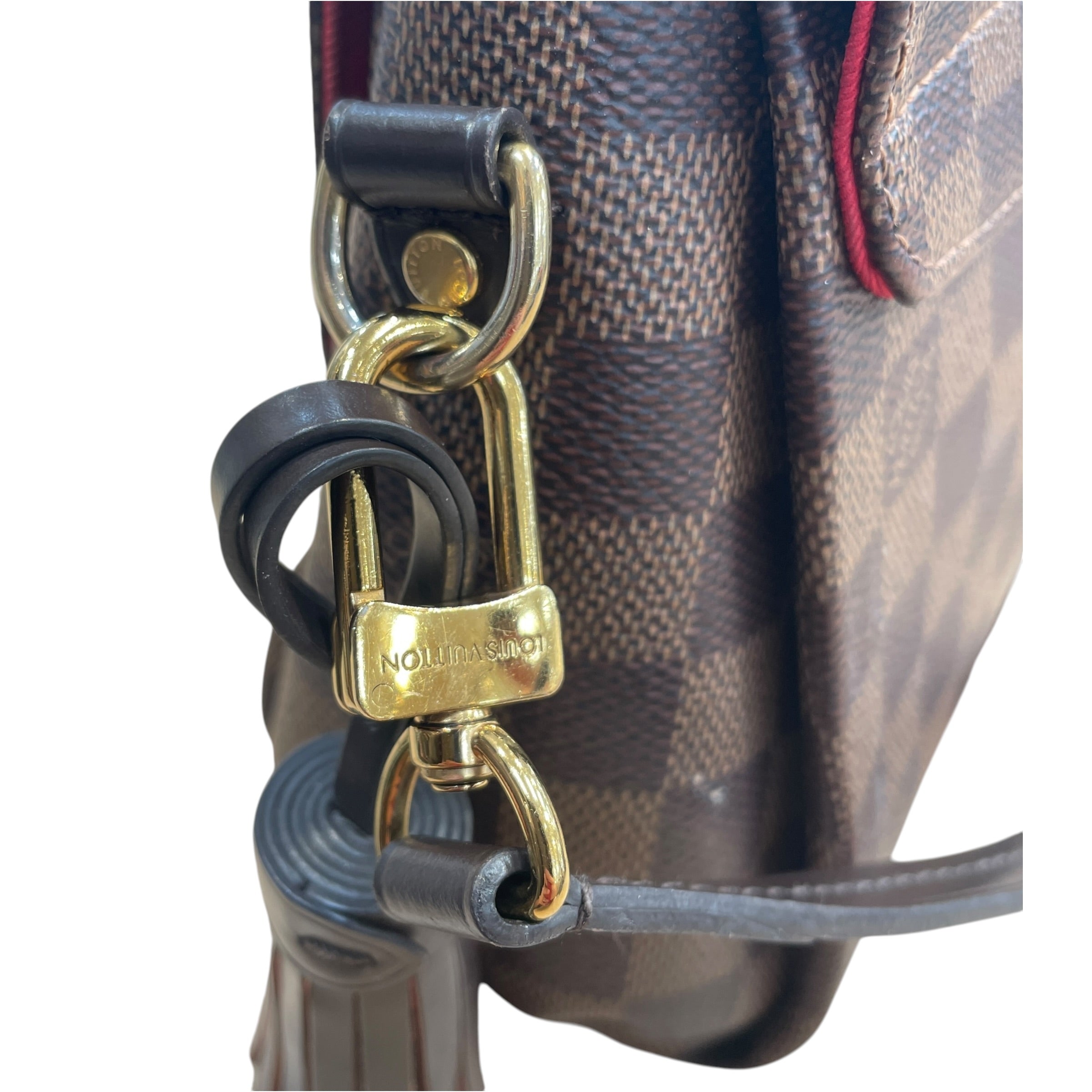 LOUIS VUITTON/Cross Body Bag/Monogram/Leather/BRW/entrupy: VW3XJYB DAMIER EBENE view 6