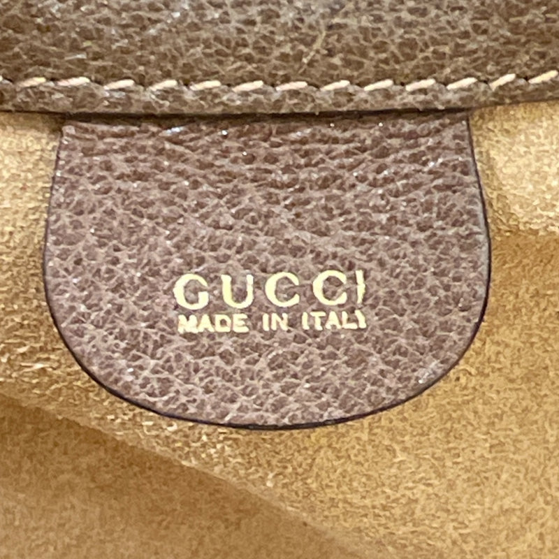 GUCCI/Hand Bag/Leather/BRW/Sherry Line Doctor Bag