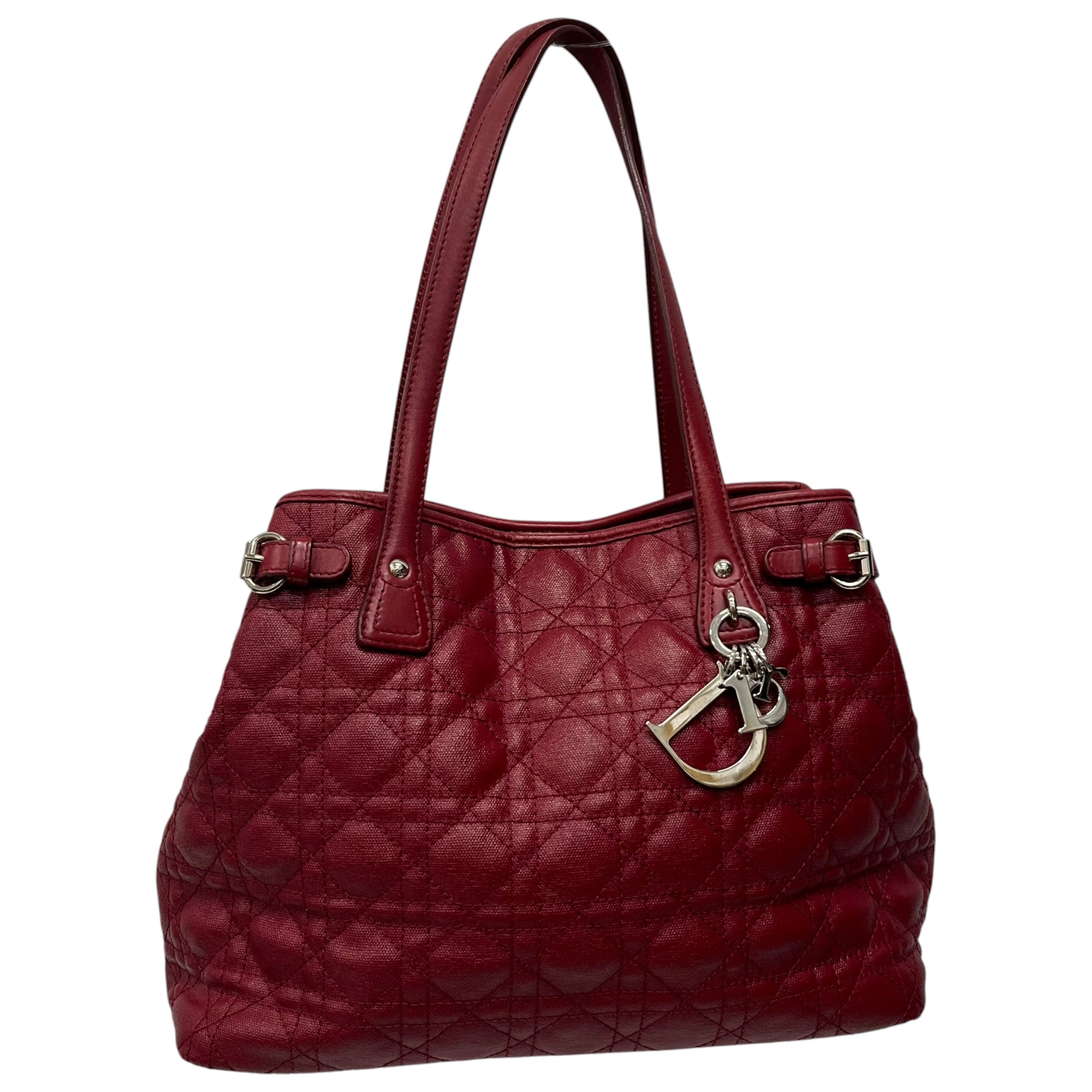 Christian Dior/Hand Bag/Leather/RED/ view 1