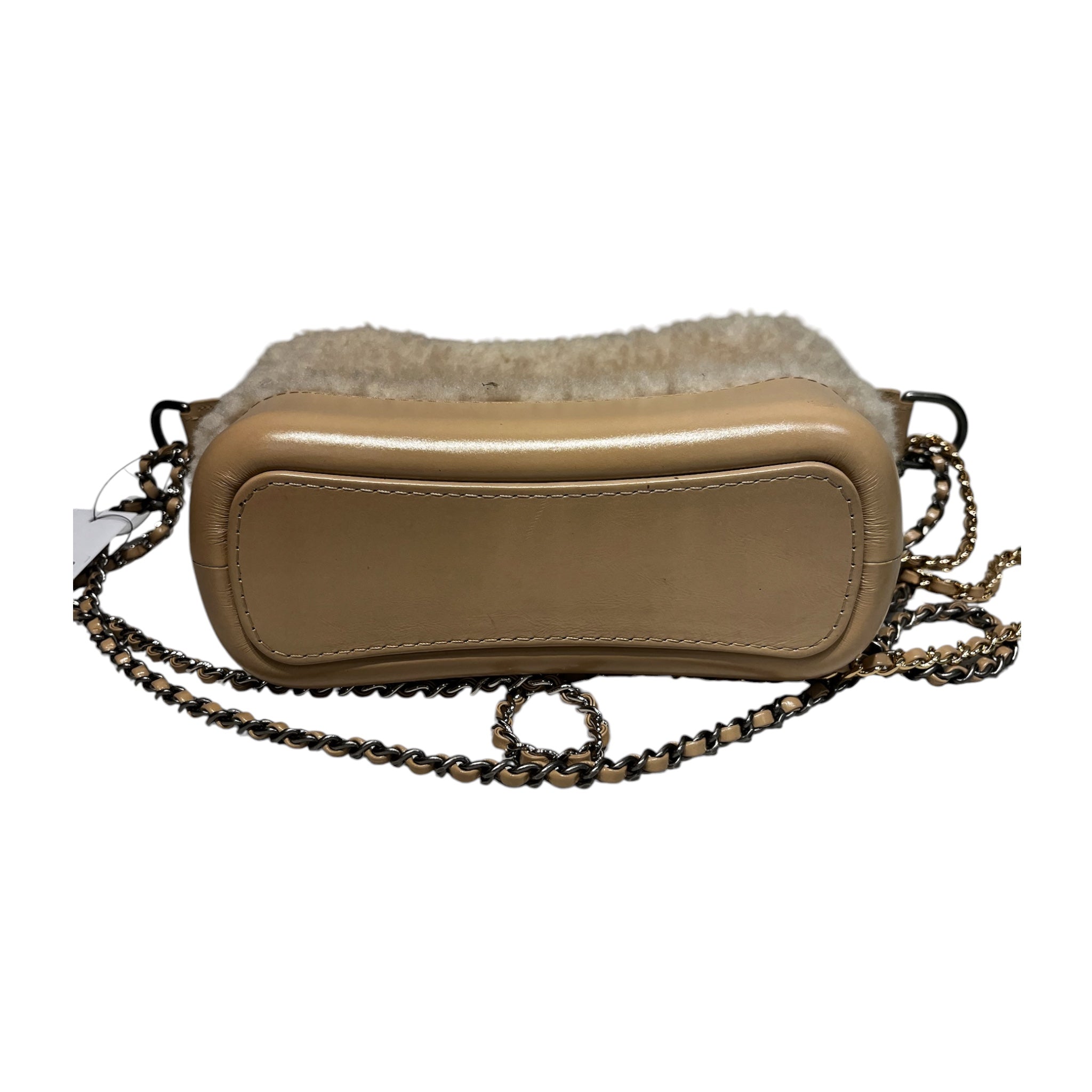 CHANEL/Bag/Fur/BEG/Gabrielle Shearling Hobo view 5