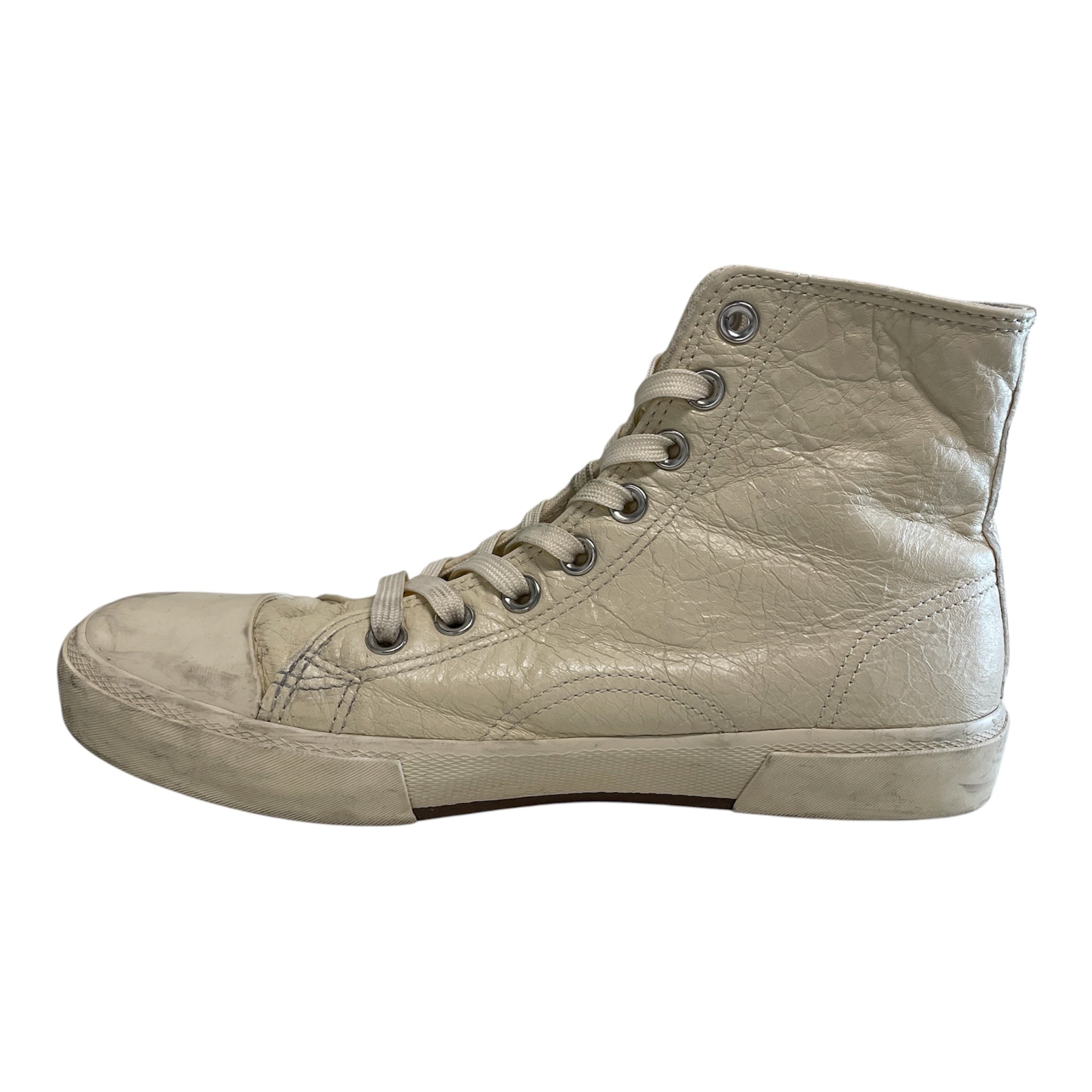 BALENCIAGA/Hi-Sneakers/EU 40/Leather/WHT/ HI-TOP TRAINER/CONVERSE view 4