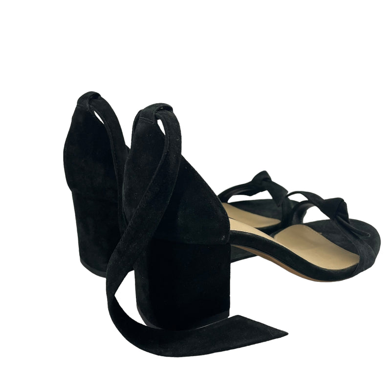 Alexandre Birman///Heels/EU 38/Plain/Suede/BLK//W [Contemporary] Feminine/