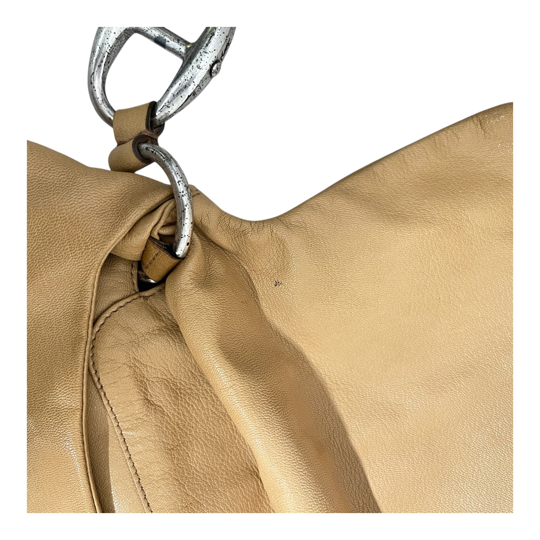 YVES SAINT LAURENT/Hand Bag/Leather/BEG/YSL HAND BAG view 7
