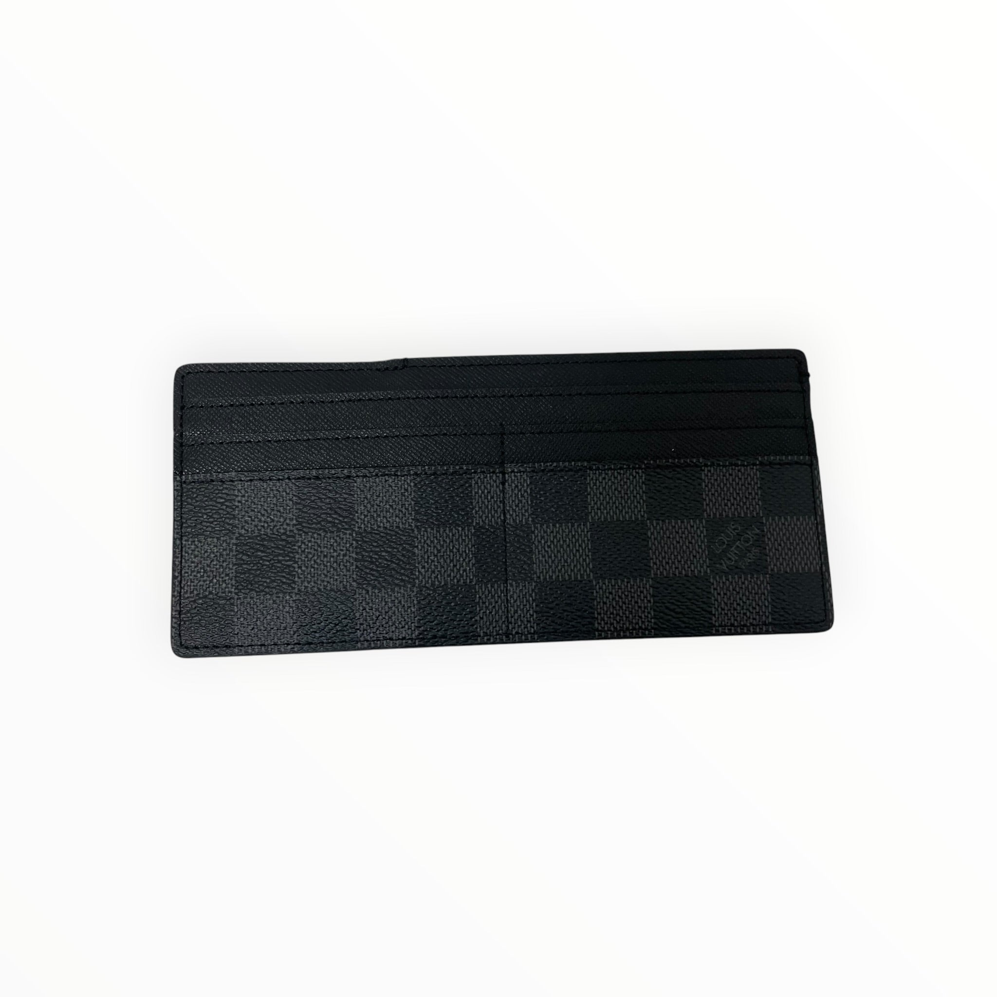 LOUIS VUITTON/Long Wallet/Monogram/Leather/BLK/M's/modular damier long flap walle view 10