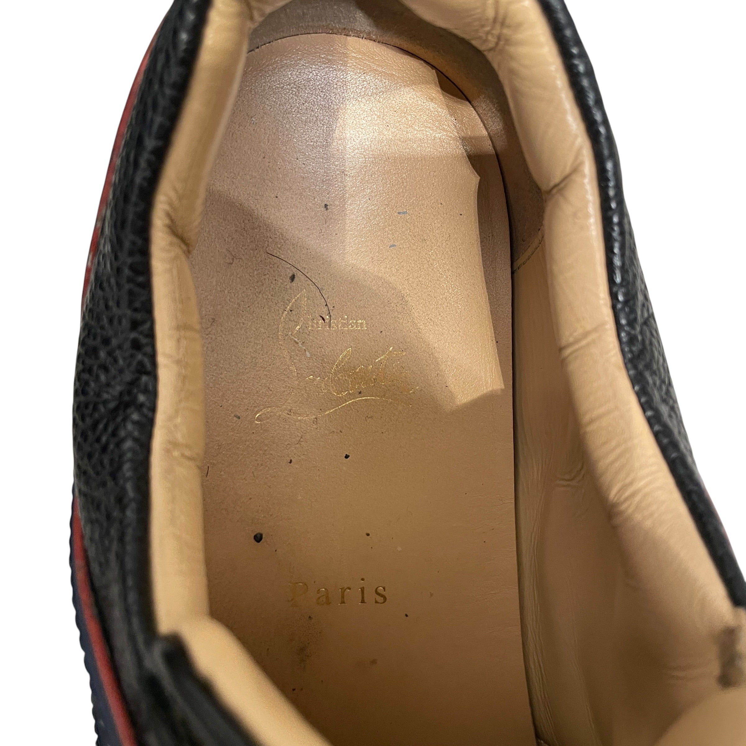 Christian Louboutin/Low-Sneakers/US 9/Acrylic/BLK/ view 4