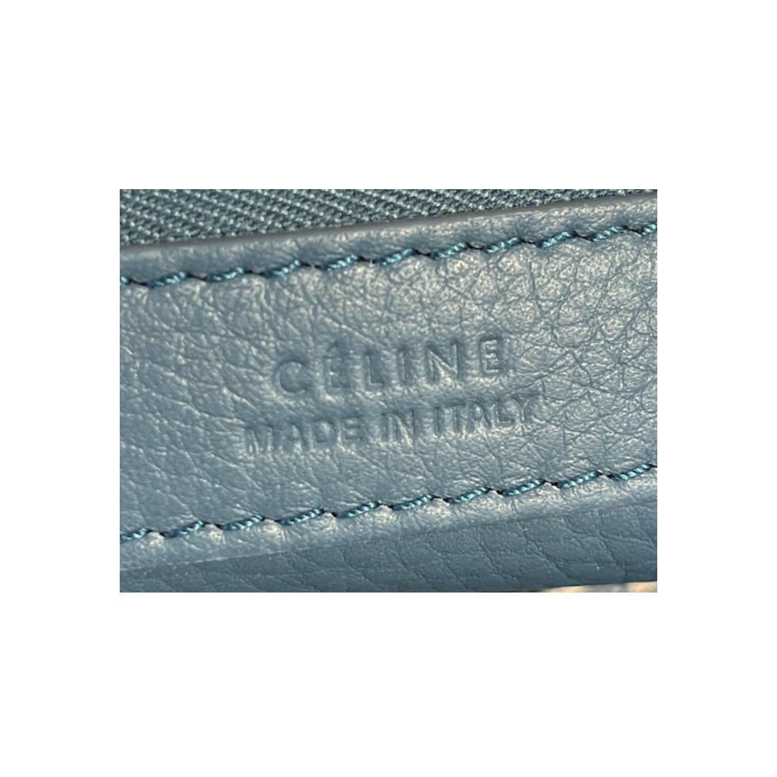 CELINE/Tote Bag/Leather/BLU/phantom cabas view 5