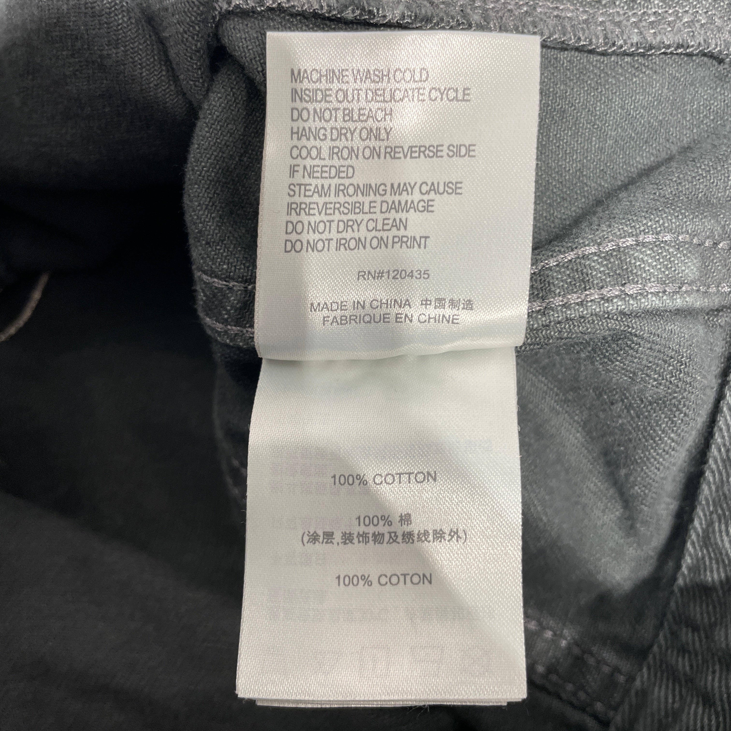 EVISUKURO/Denim Jkt/S/Denim/GRY/All Over Print/BEYOUNDDENNIM view 3