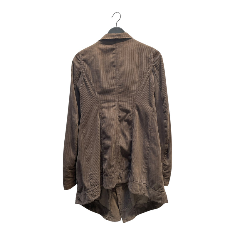 RICK OWENS DRKSHDW/Spring Coat/S/Cotton/BRW/