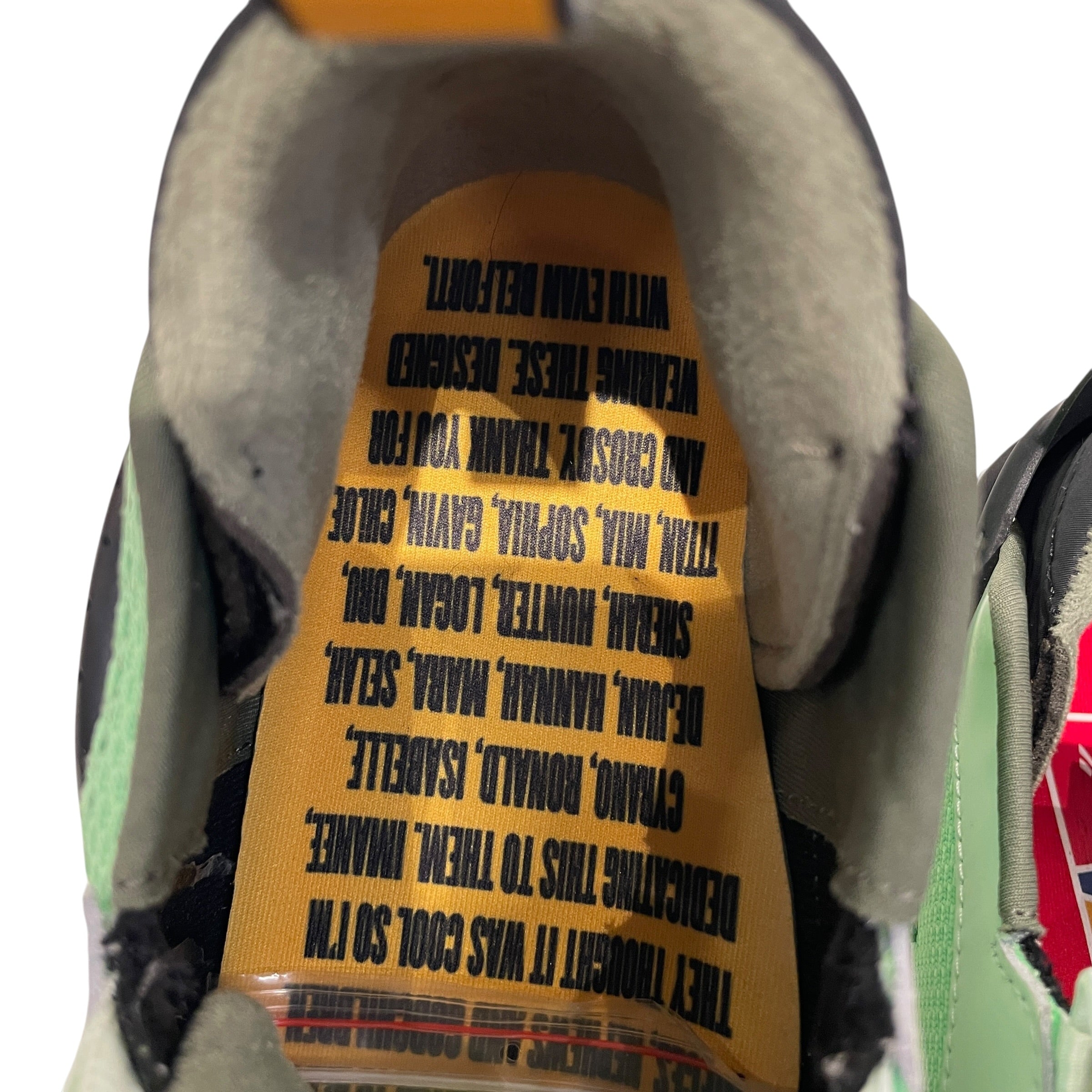 Reebok/Low-Sneakers/US 10/Cotton/GRN/ view 4
